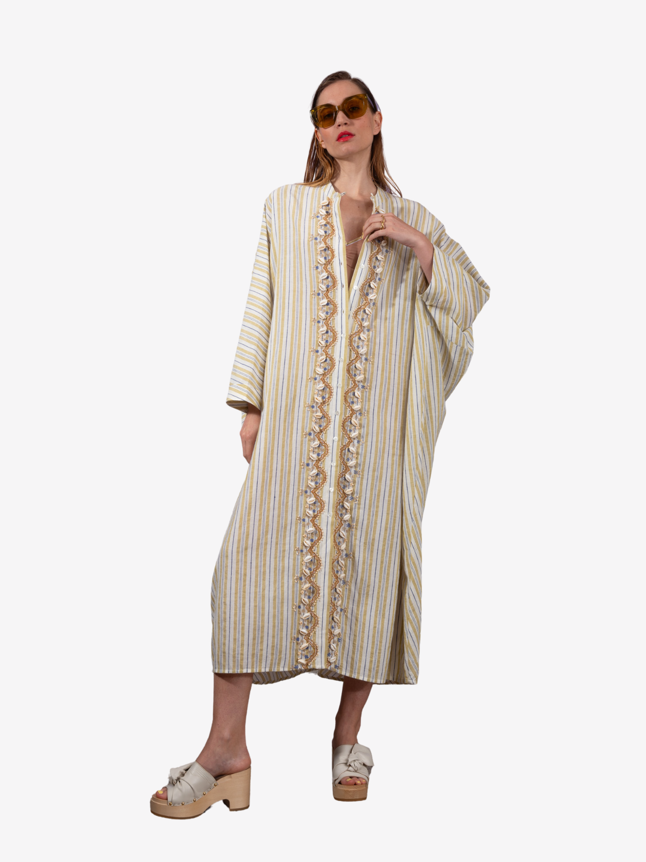Robe brodée SHANTI