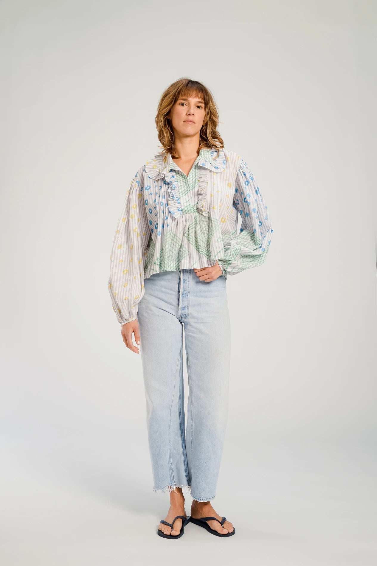 BAYA BLOUSE V DE VINSTER