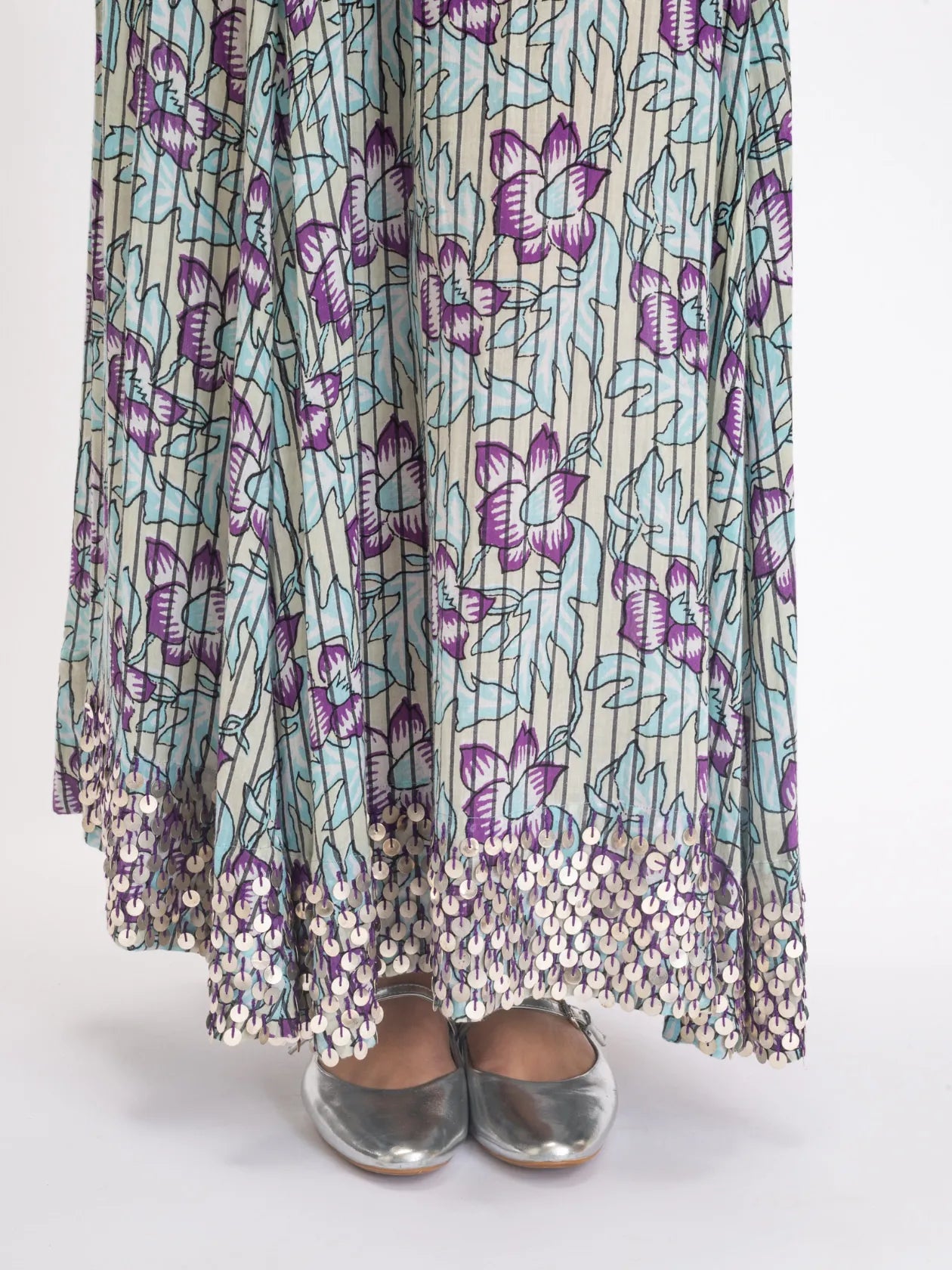 JUPE V DE VINSTER BLEUE BHUMI