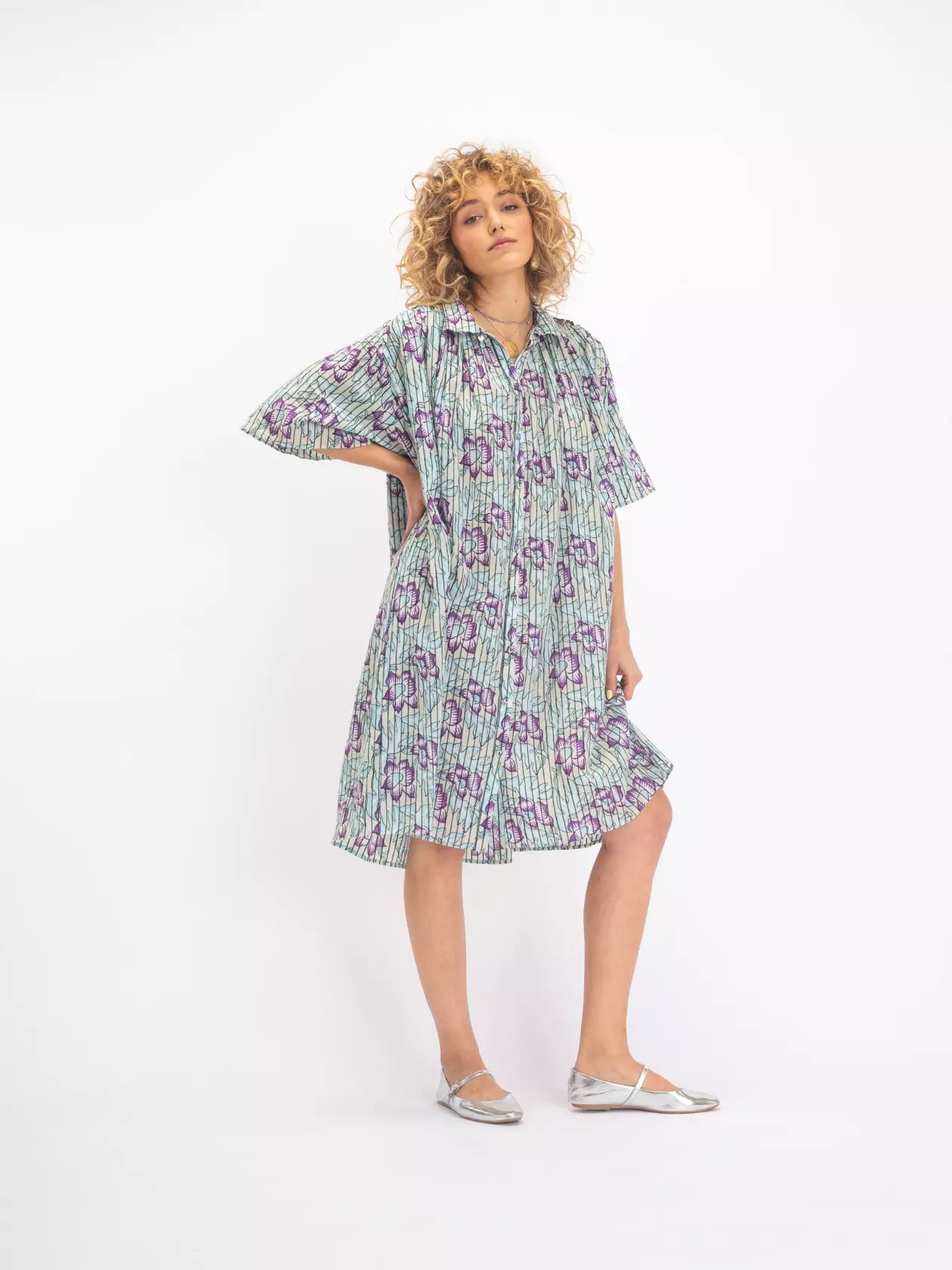 ROBE BHUMI BLEU V DE VINSTER