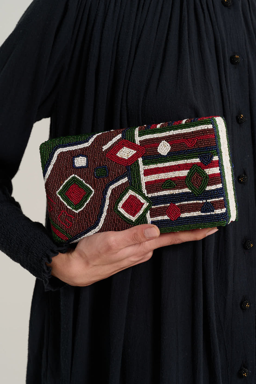 MARLO Beaded Clutch