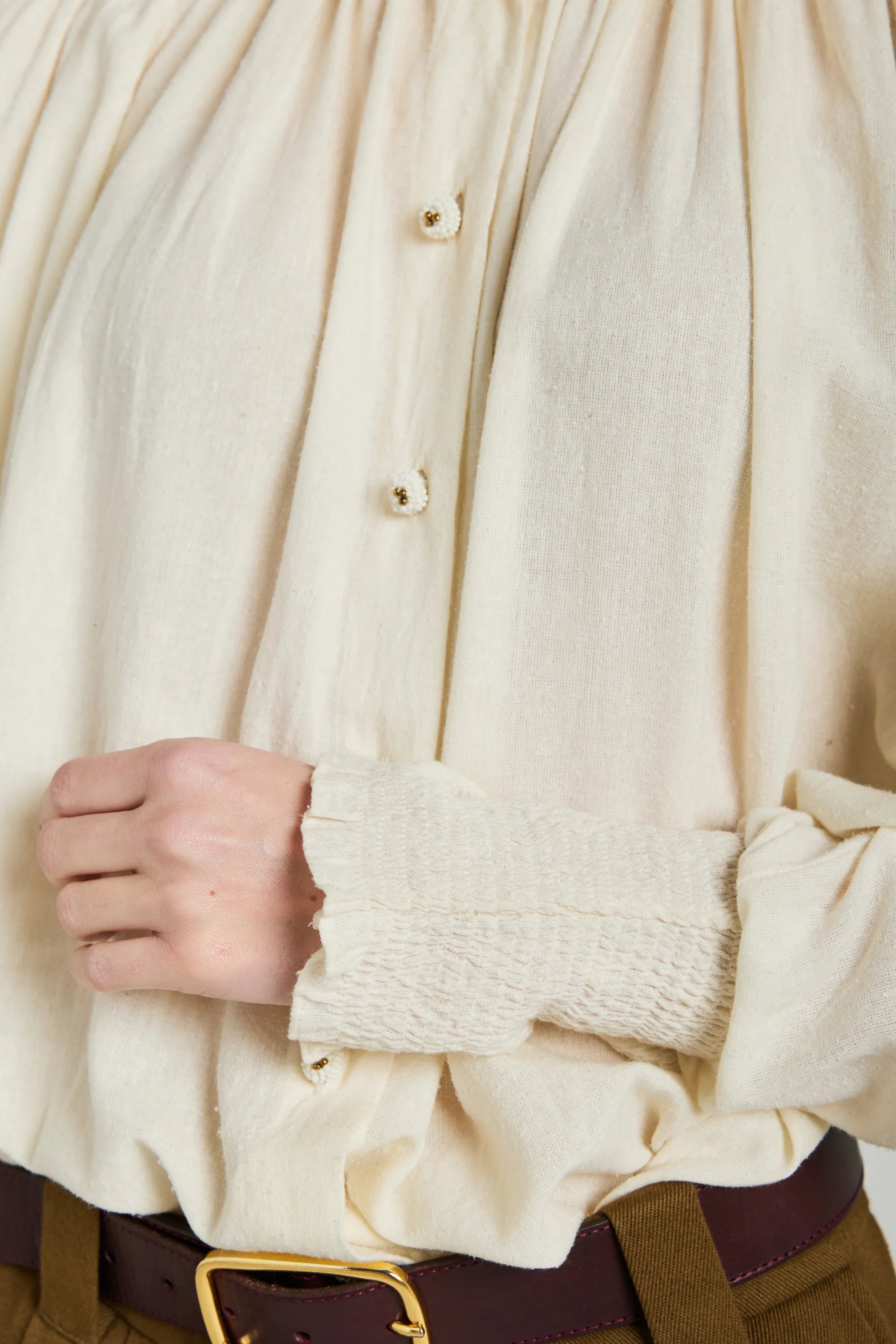 v de vinster césar chemise blanche