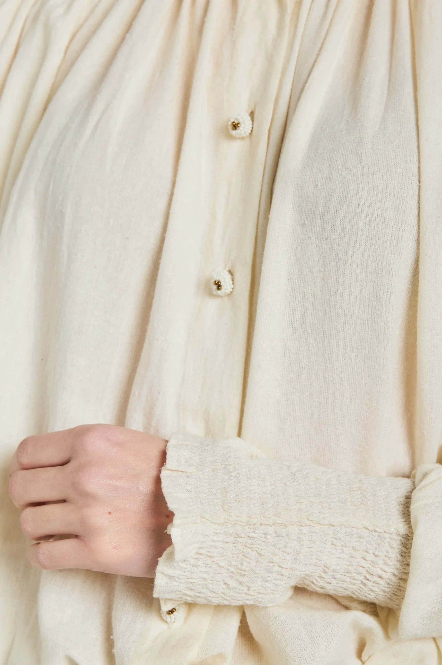 robe césar blanche v de vinster