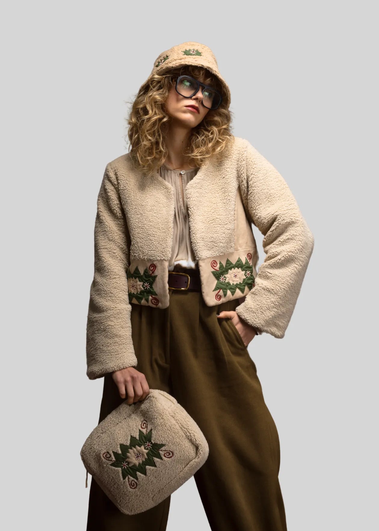 Chapeau brodé CHARLI