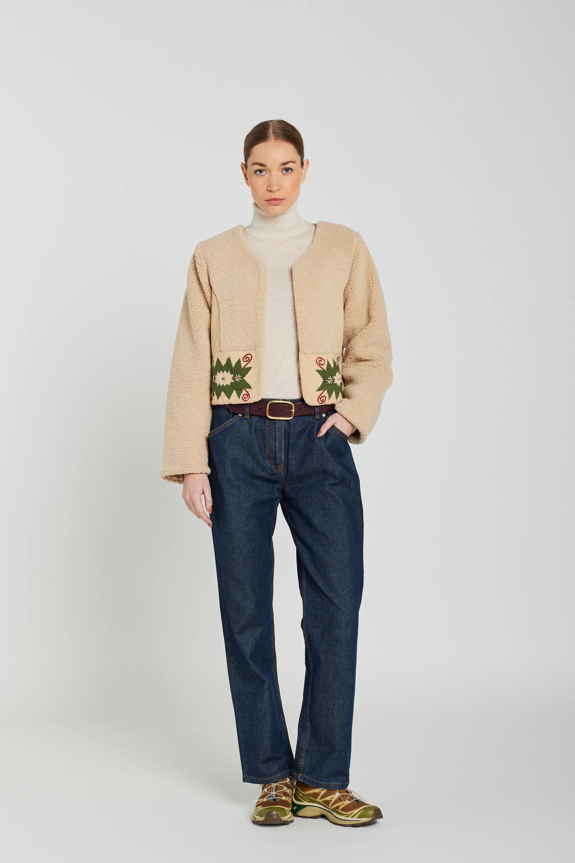 Veste brodée CHARLI