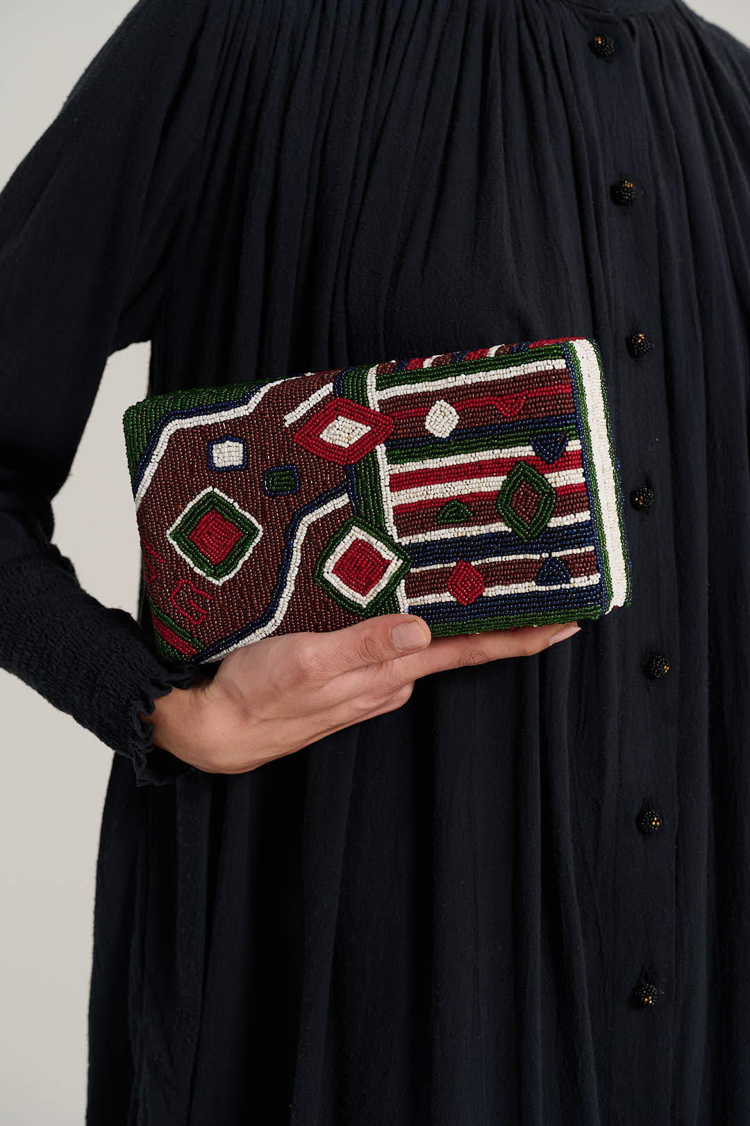 MARLO Beaded Clutch