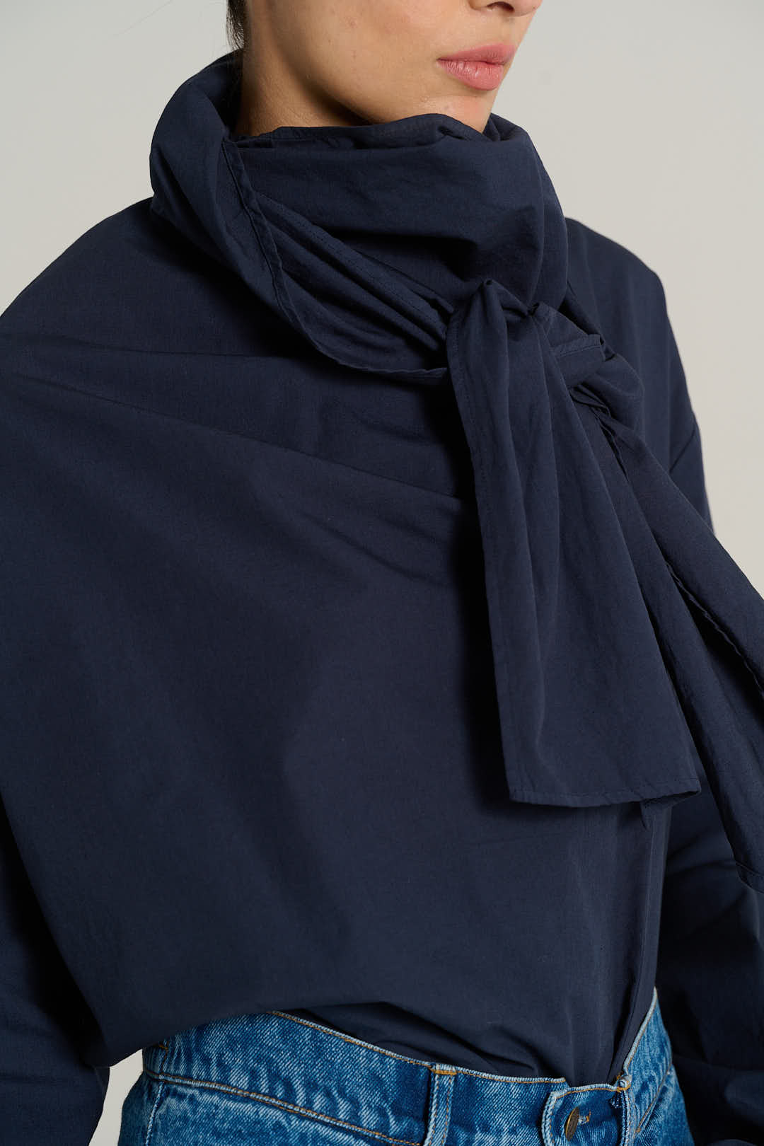 Blouse bleu marine MARCEL