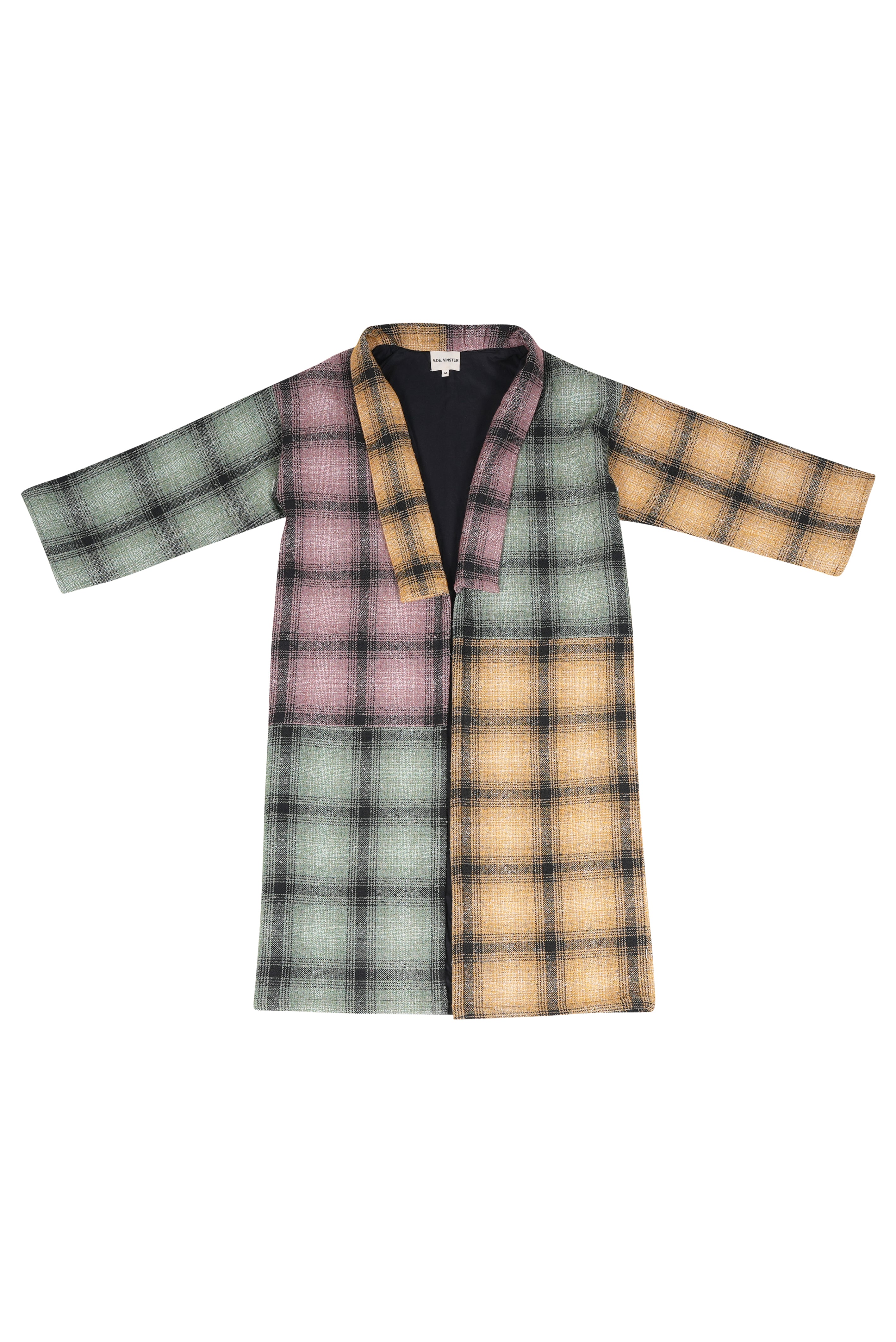 Manteau en tweed à carreaux FREE