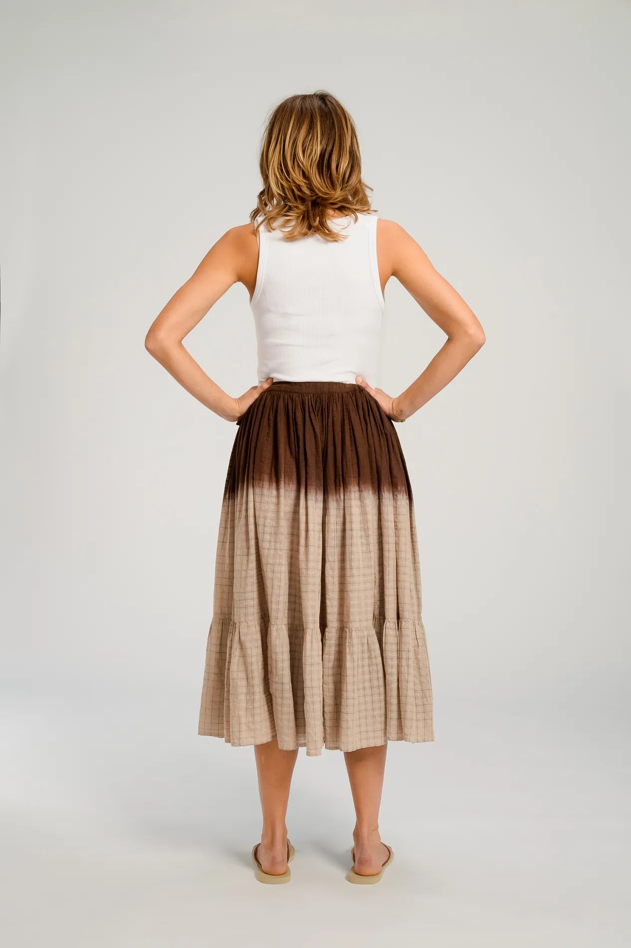 HIMI V DE VINSTER CACAO SKIRT