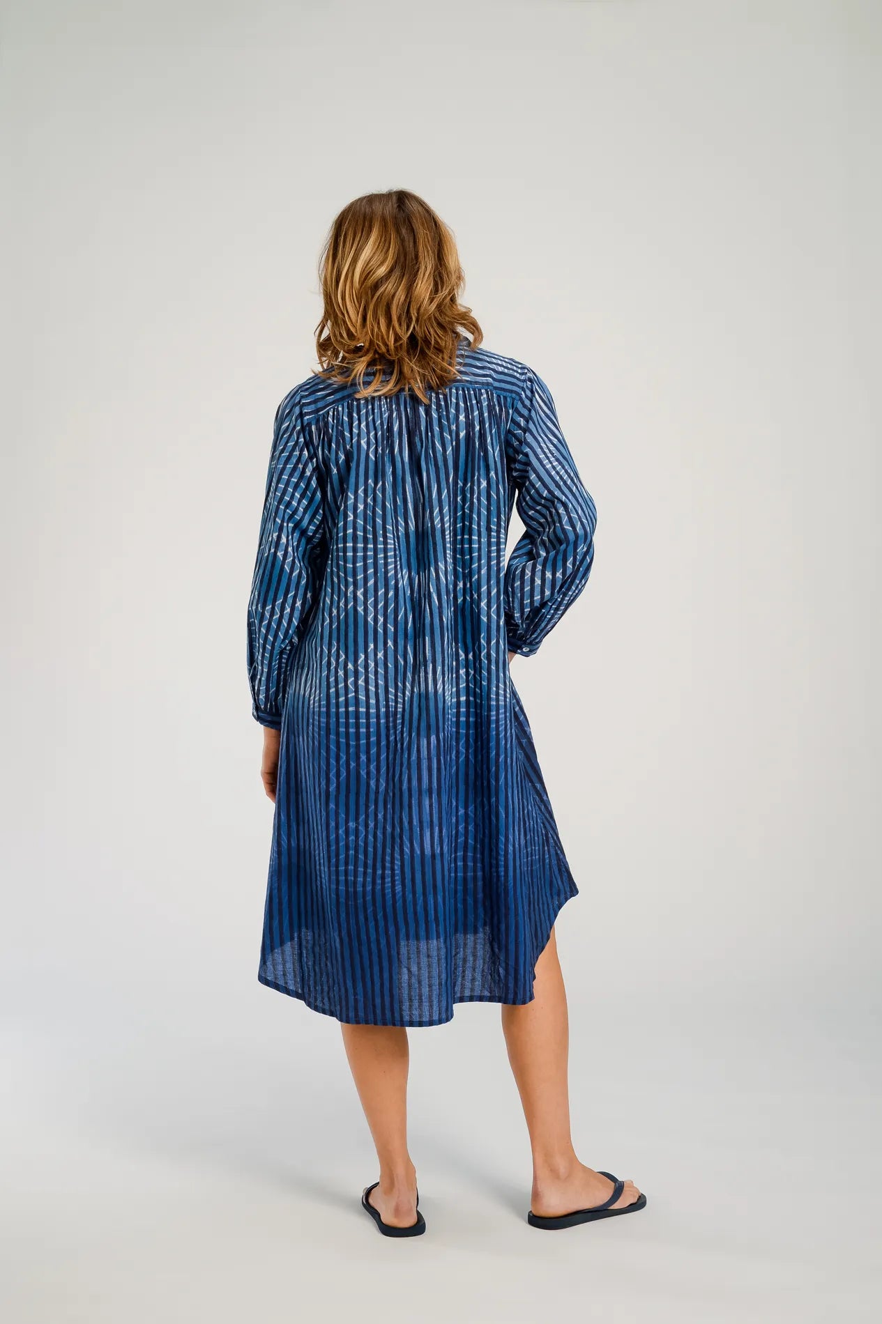 Robe teintée bleu JODPUR