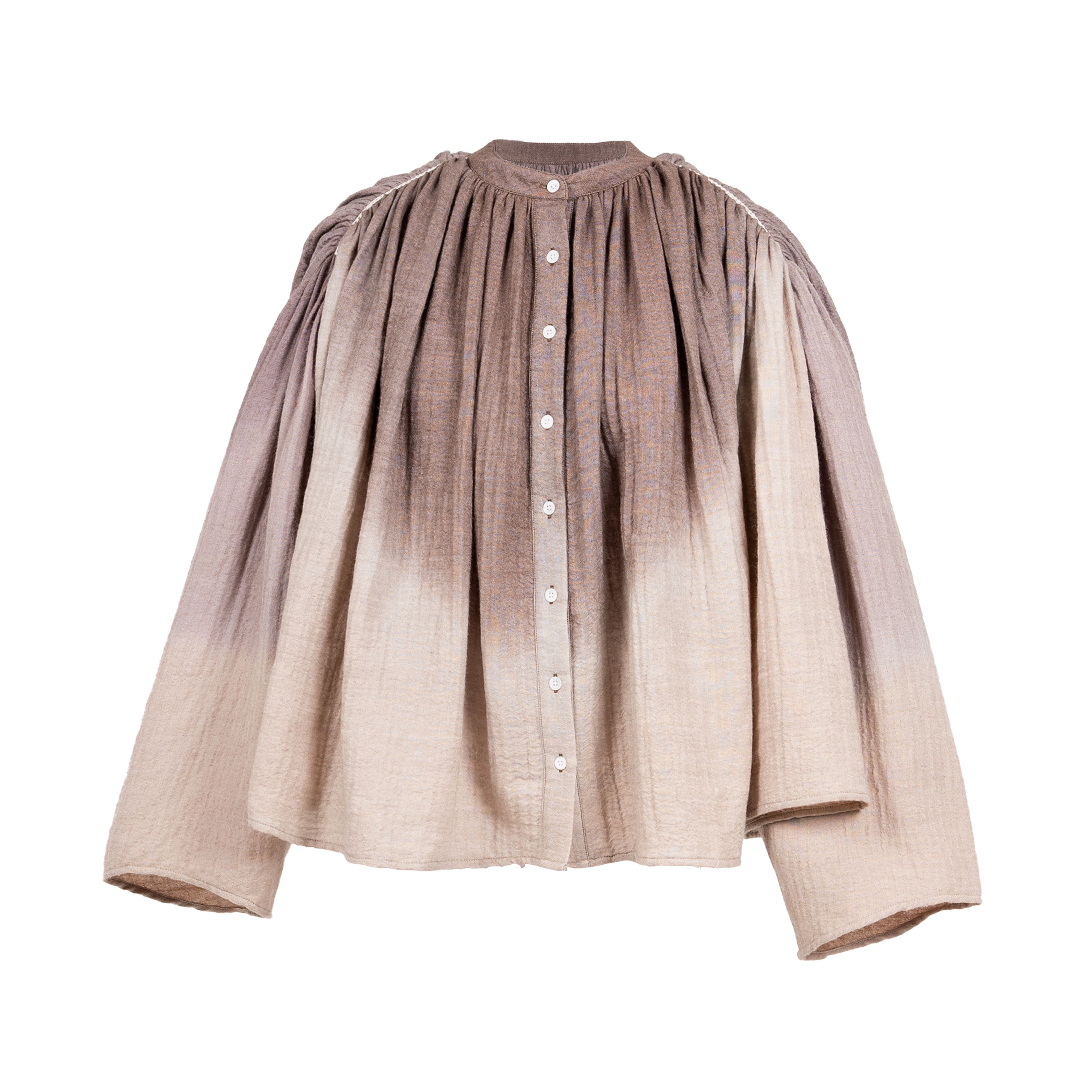 Chemise tie and dye marron MALO