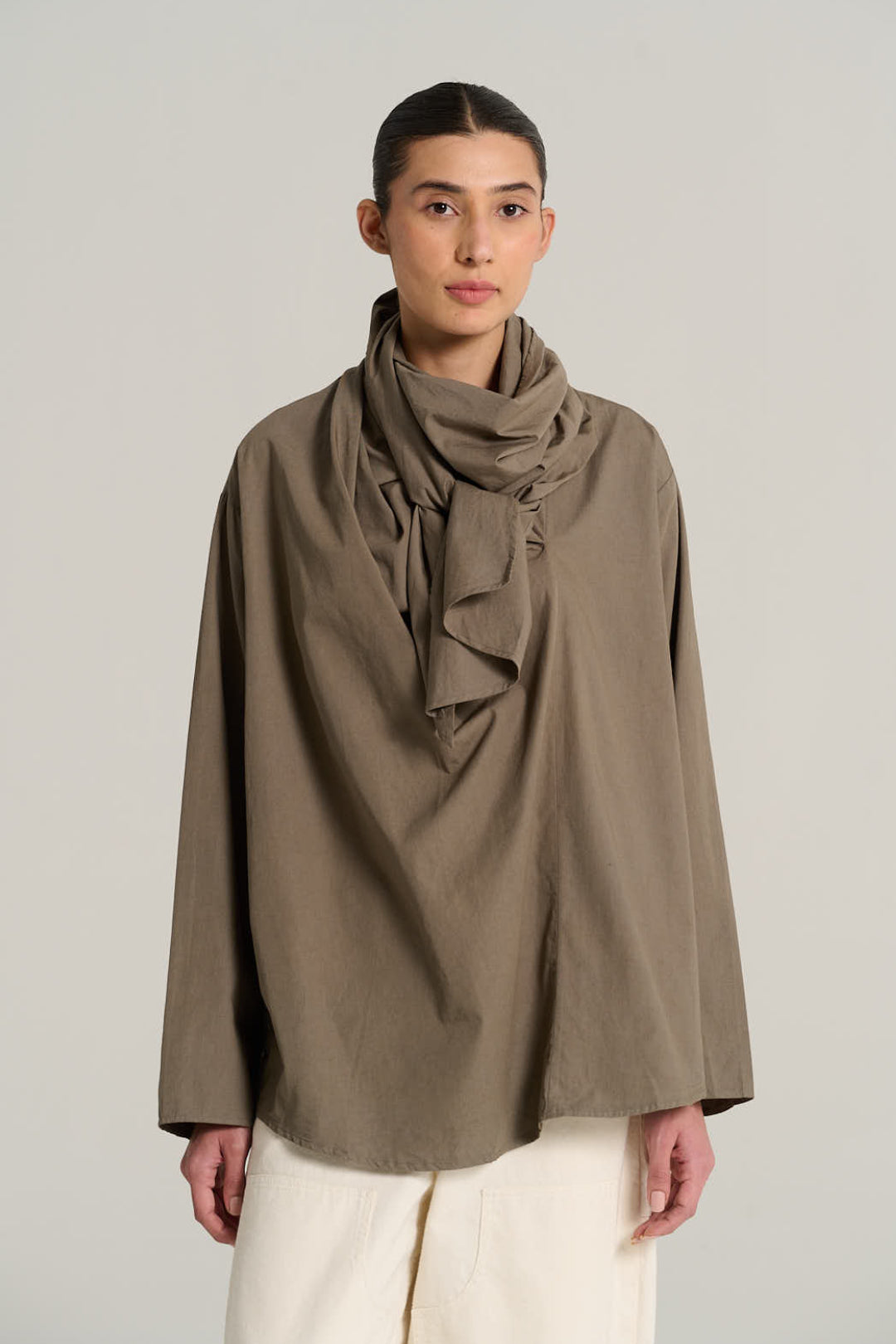Anthracite blouse MARCEL