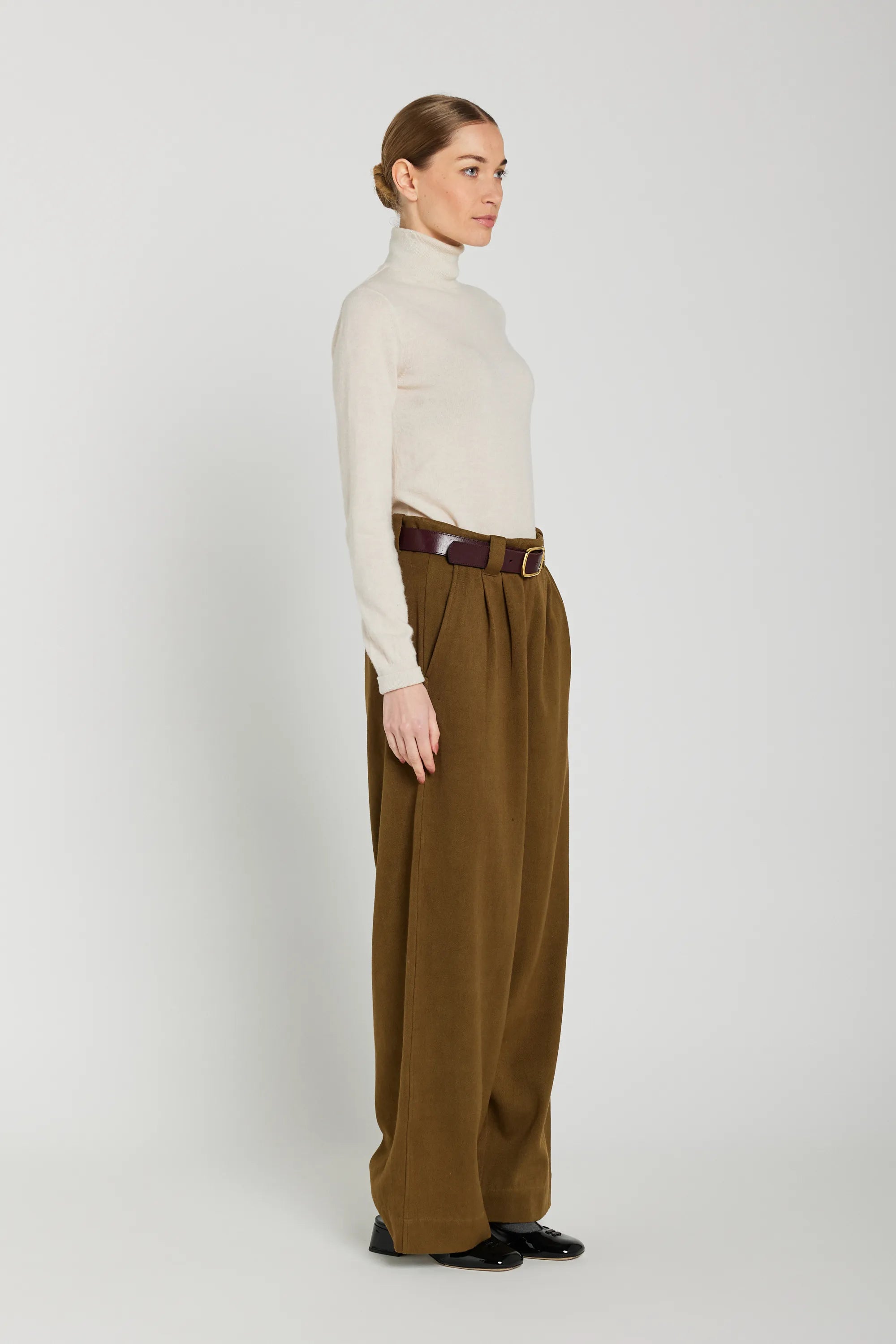 KAKI V DE VINSTER MONA PANTS