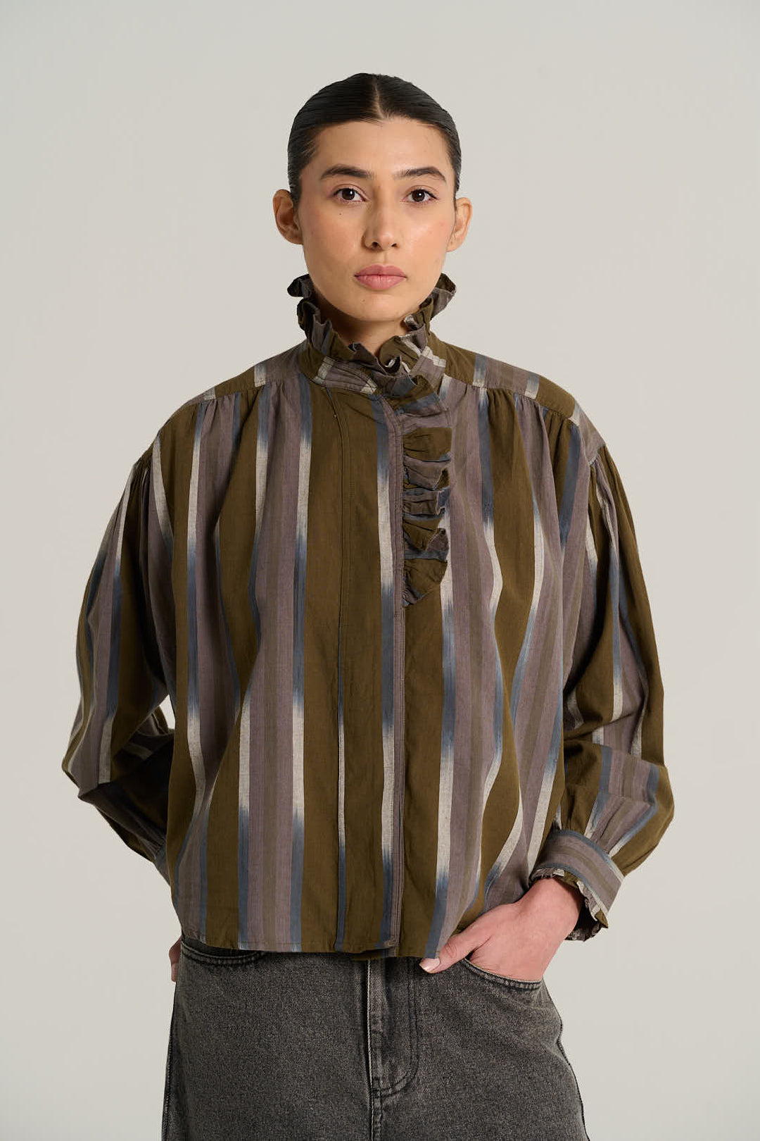 PABLO ikat blouse