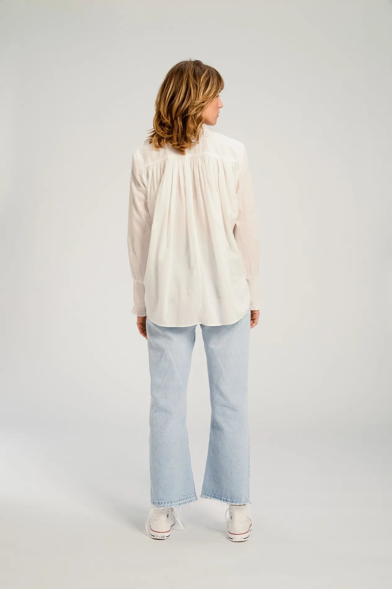 Chemisier blanc SANTIAGO