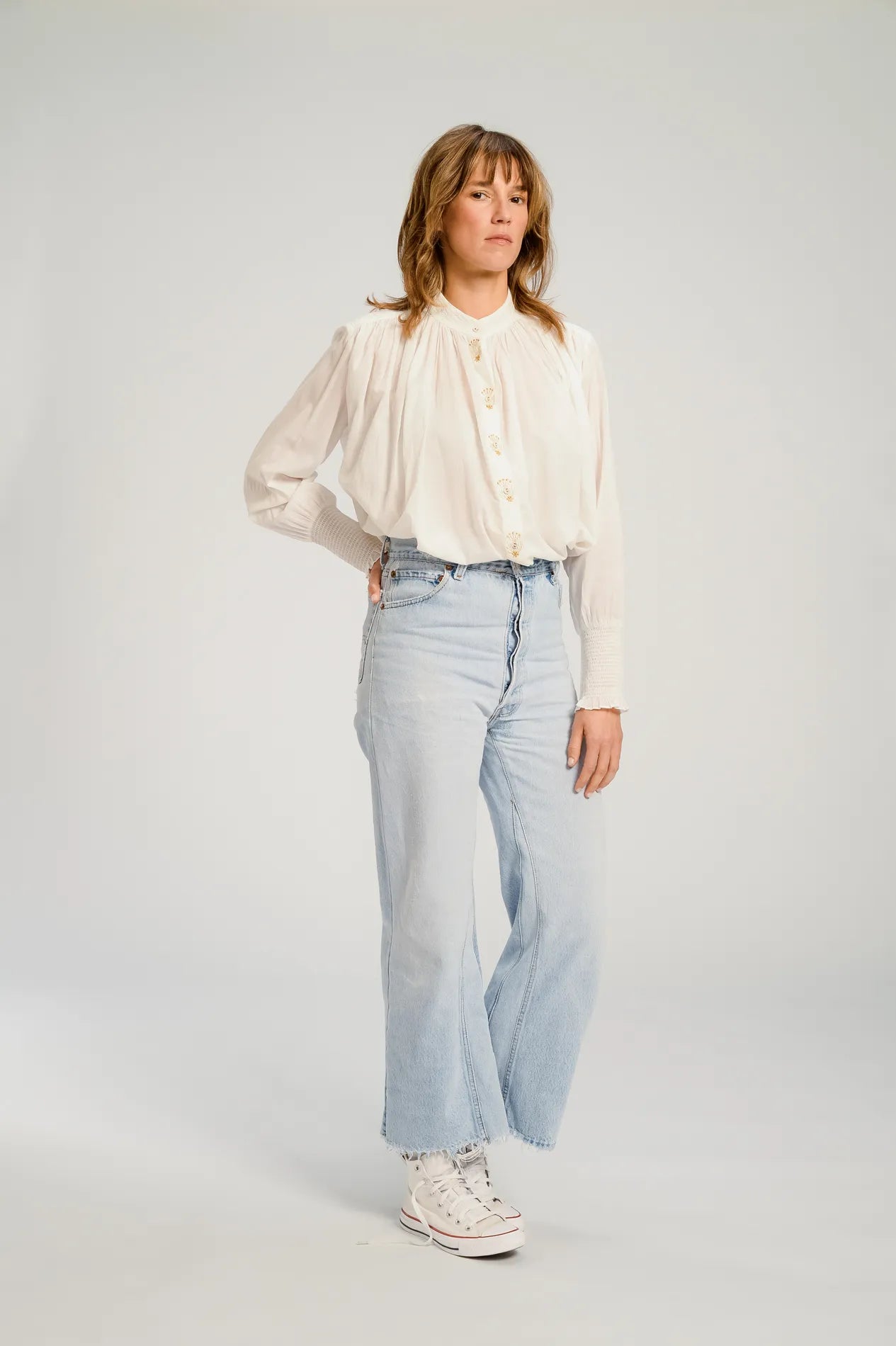 Chemisier blanc SANTIAGO