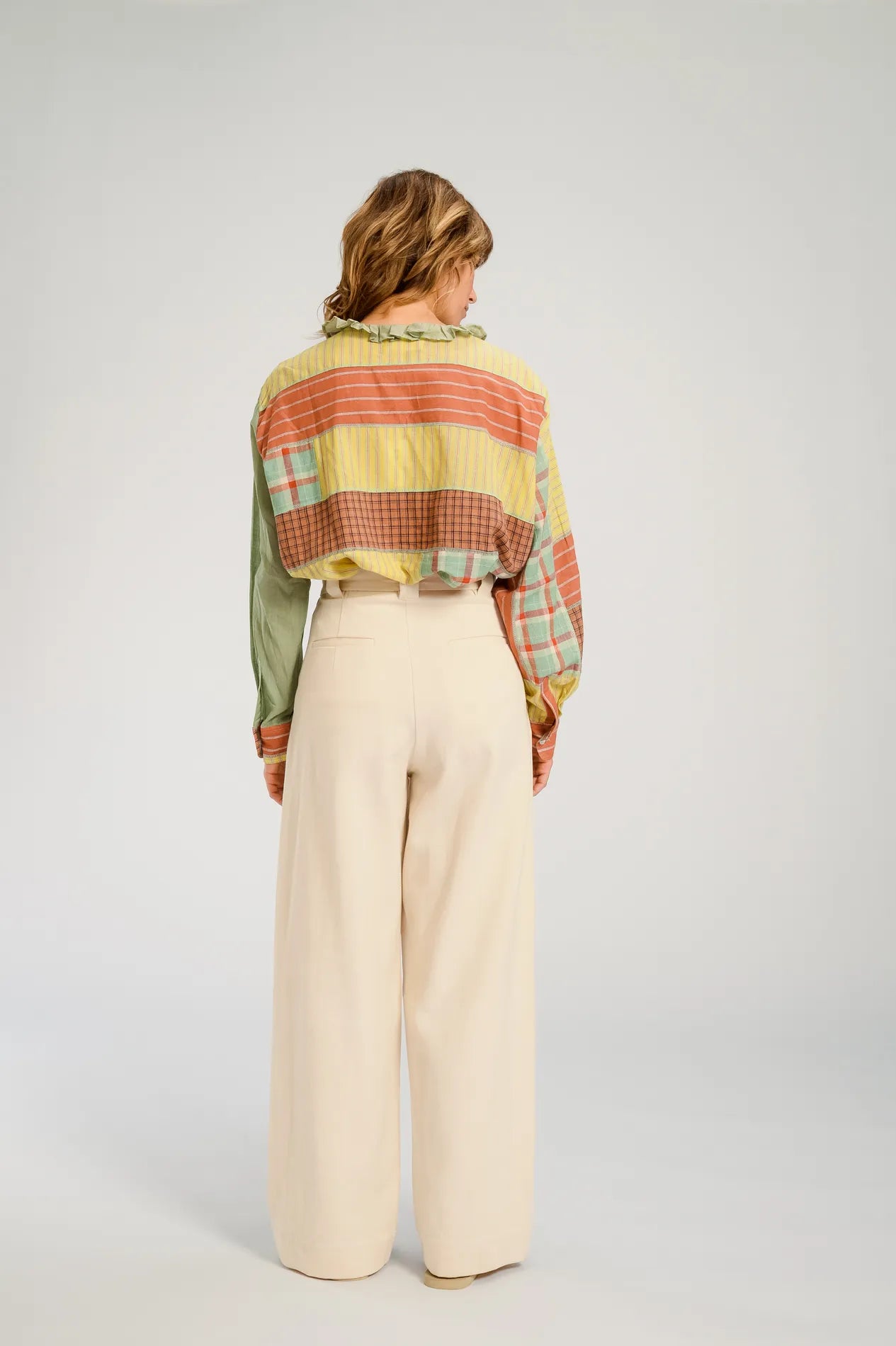Blouse terracotta patchwork UDAIPUR