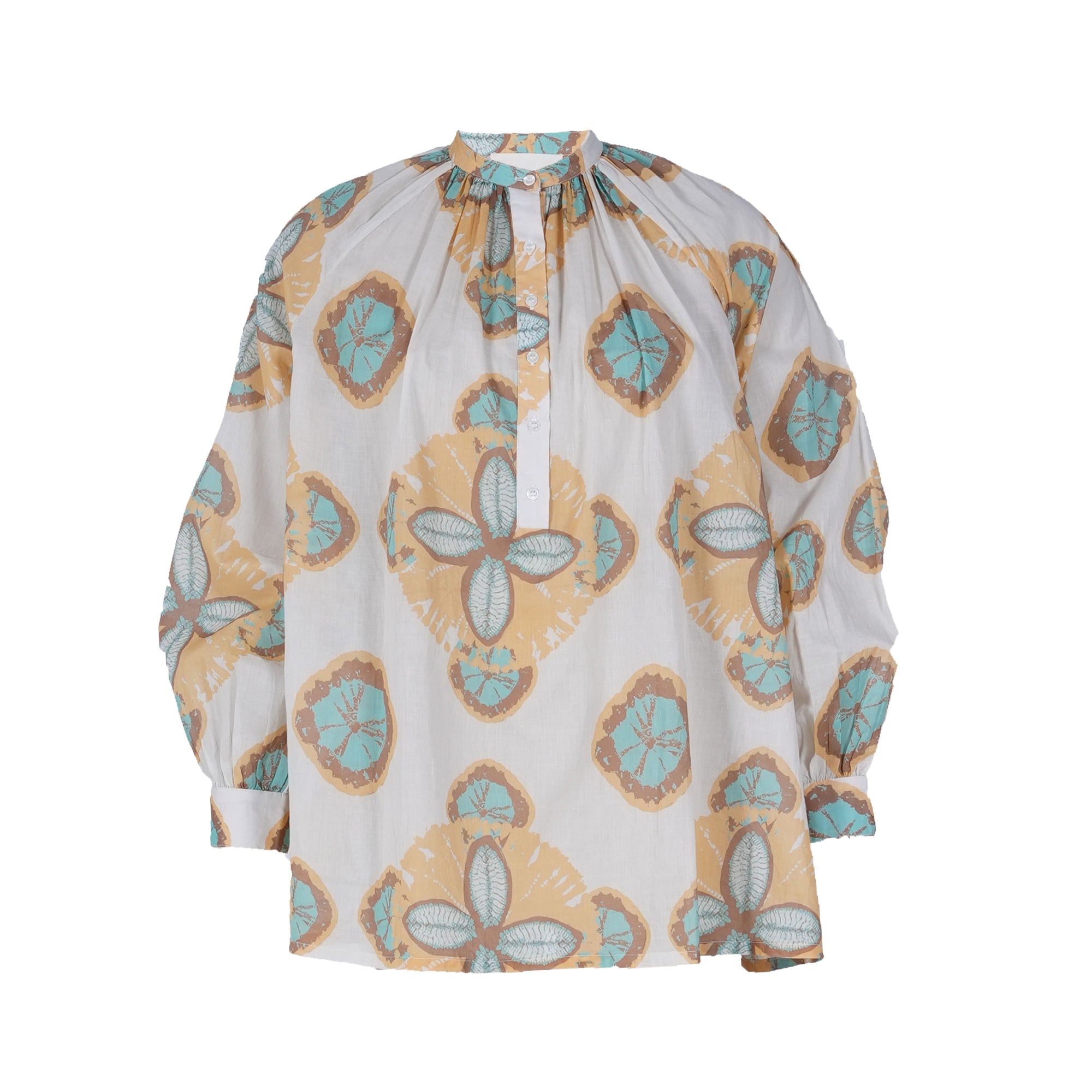 blouse v de vinster jaune