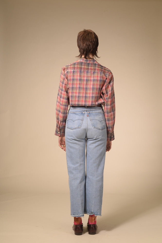 Jil red tartan shirt