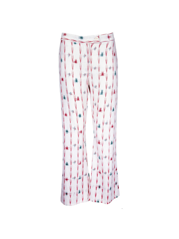 Pantalon imprimé croix Ganesh