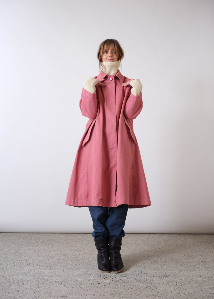 Trench rose Blandine