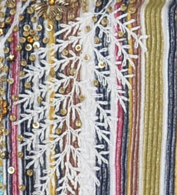 Embroidered Corduroy corduroy overshirt