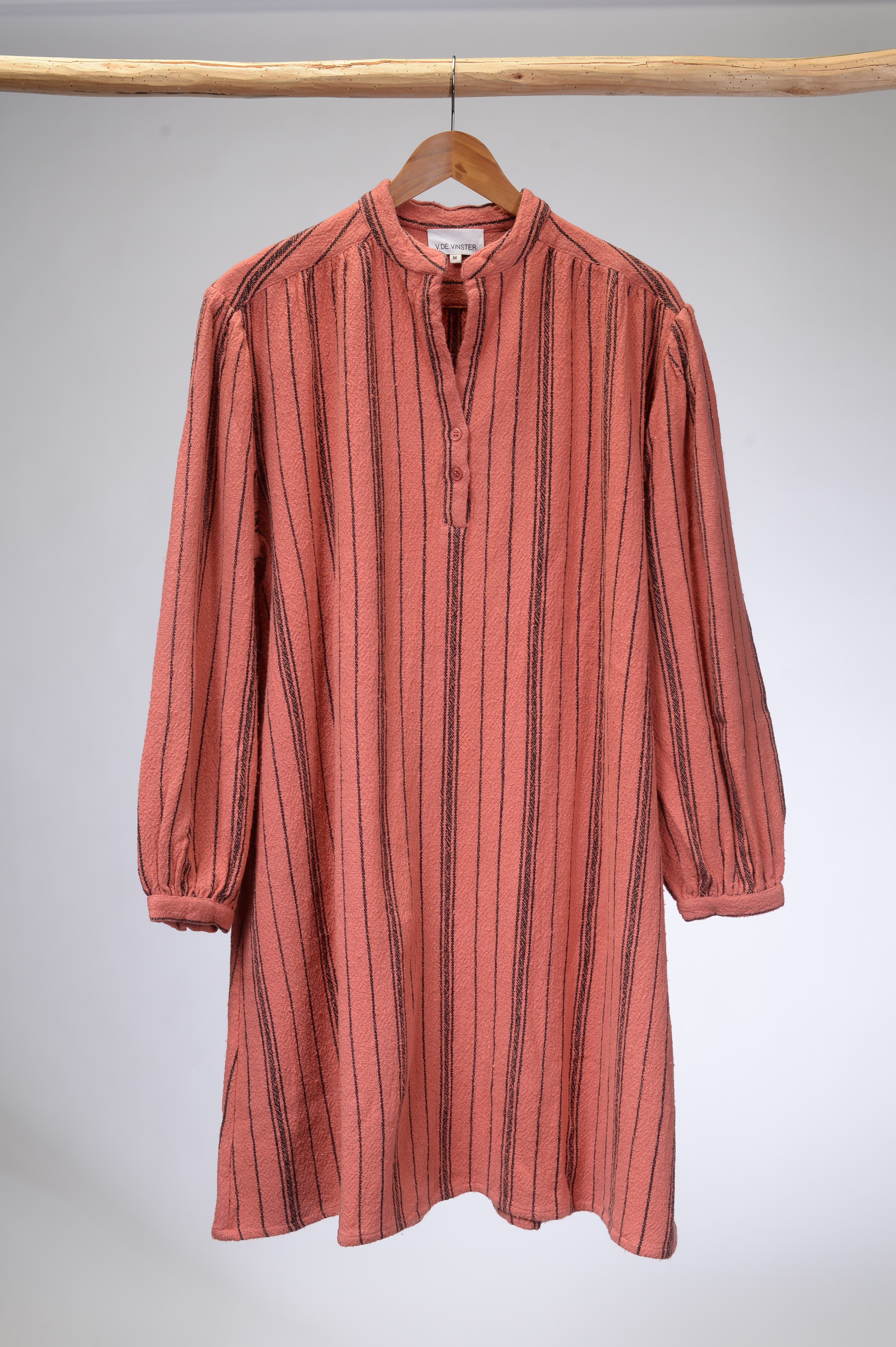 Robe courte rose berbère Mary