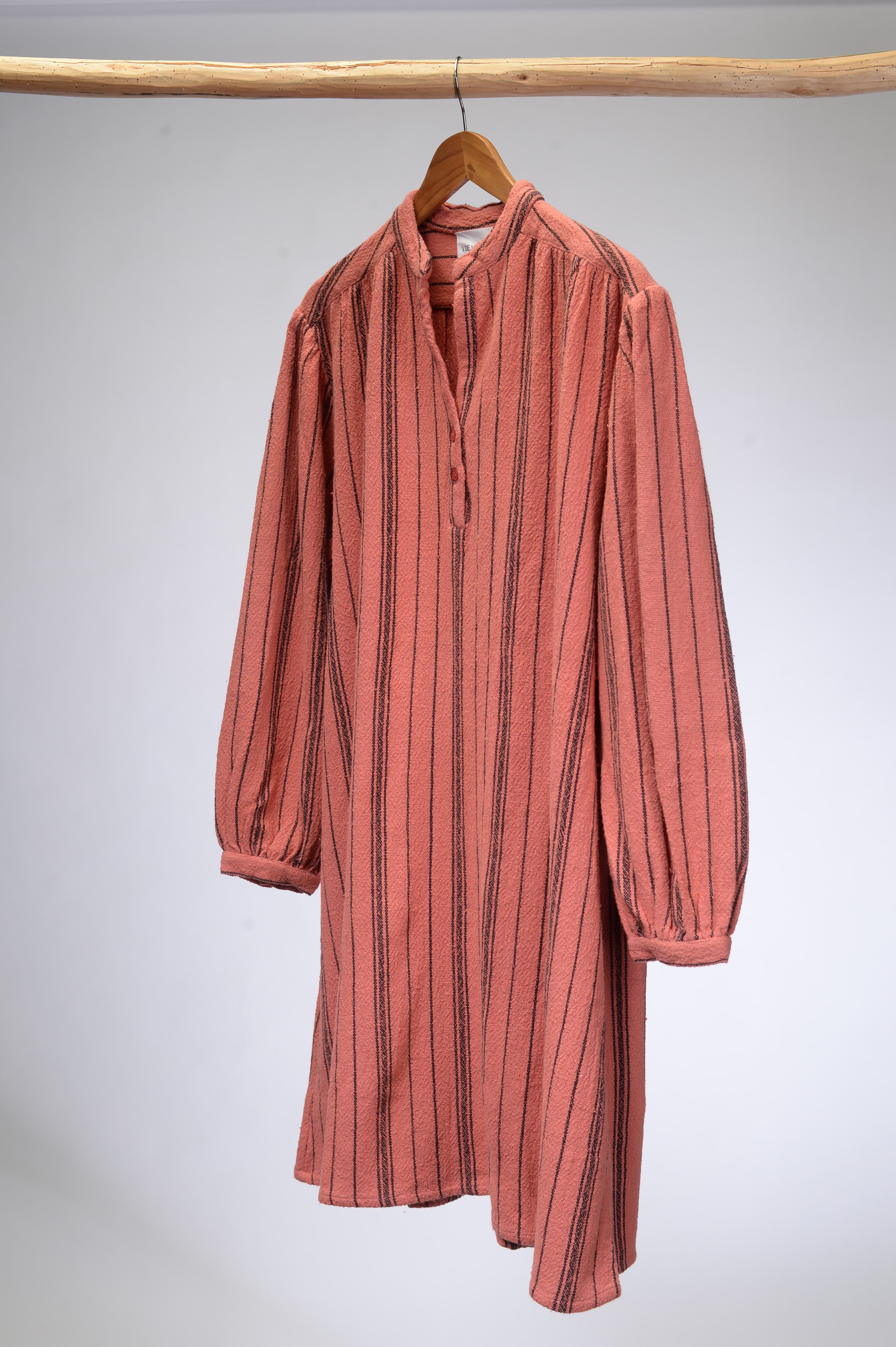 Robe courte rose berbère Mary