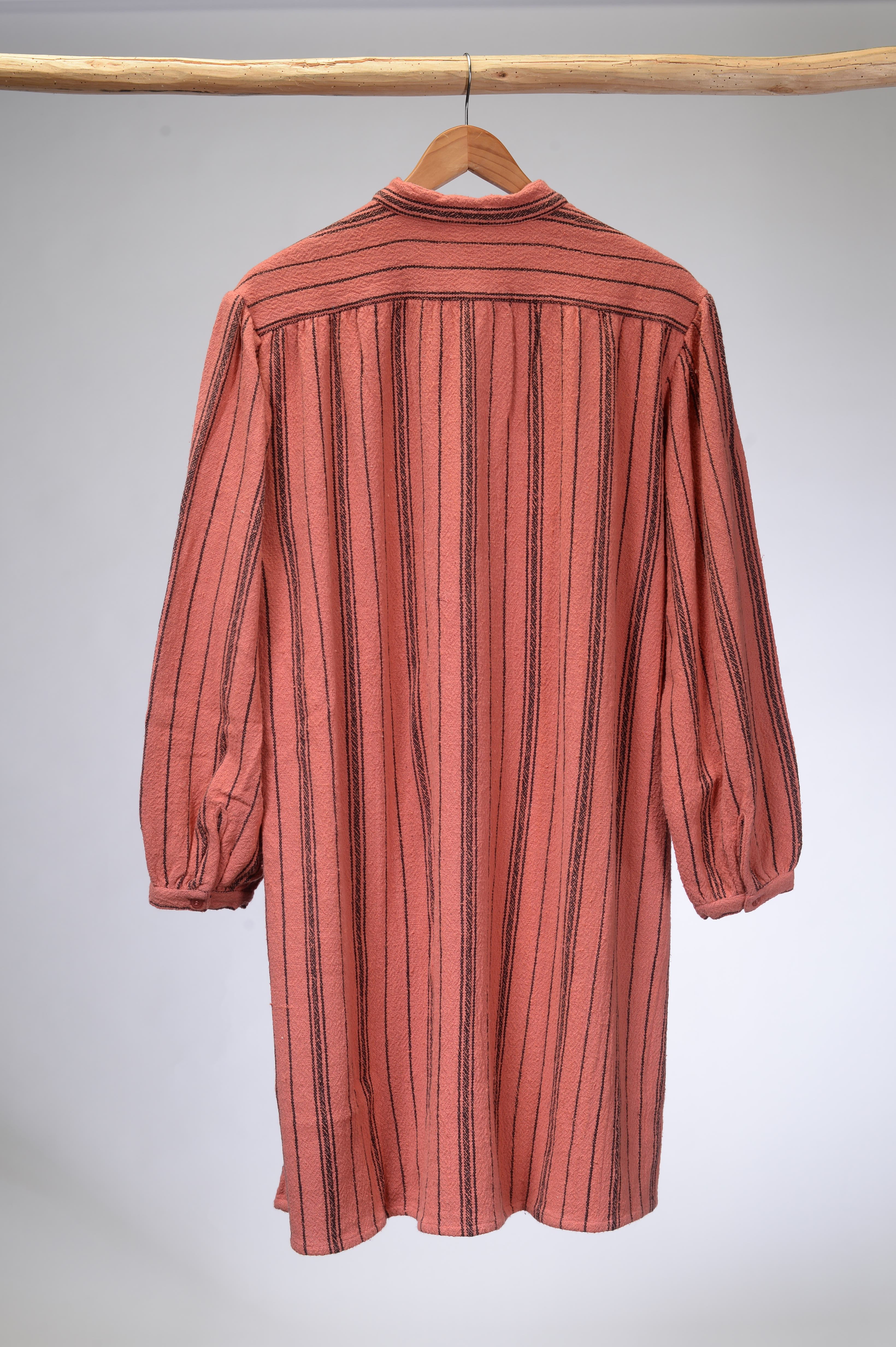 Robe courte rose berbère Mary