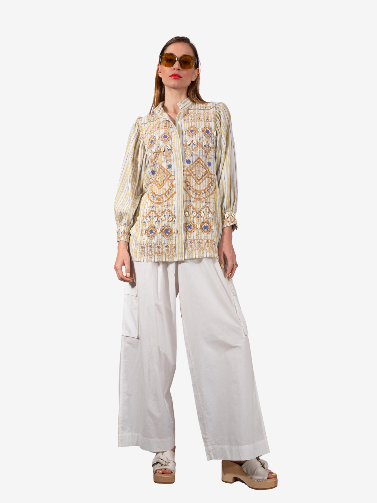 Chemise brodée SHANTI