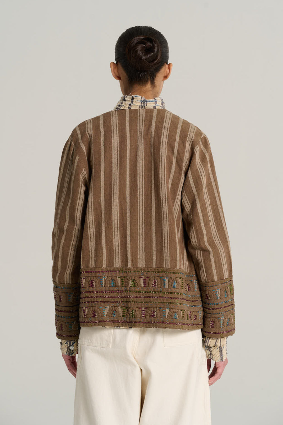 Veste en lin tabac ARTHUR
