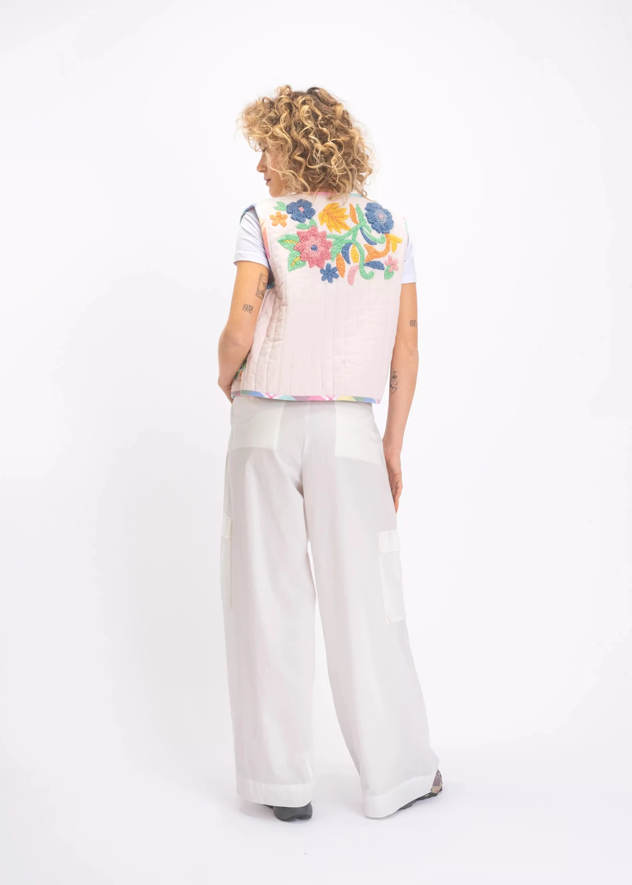 brama bolero rose v de vinster matelassé