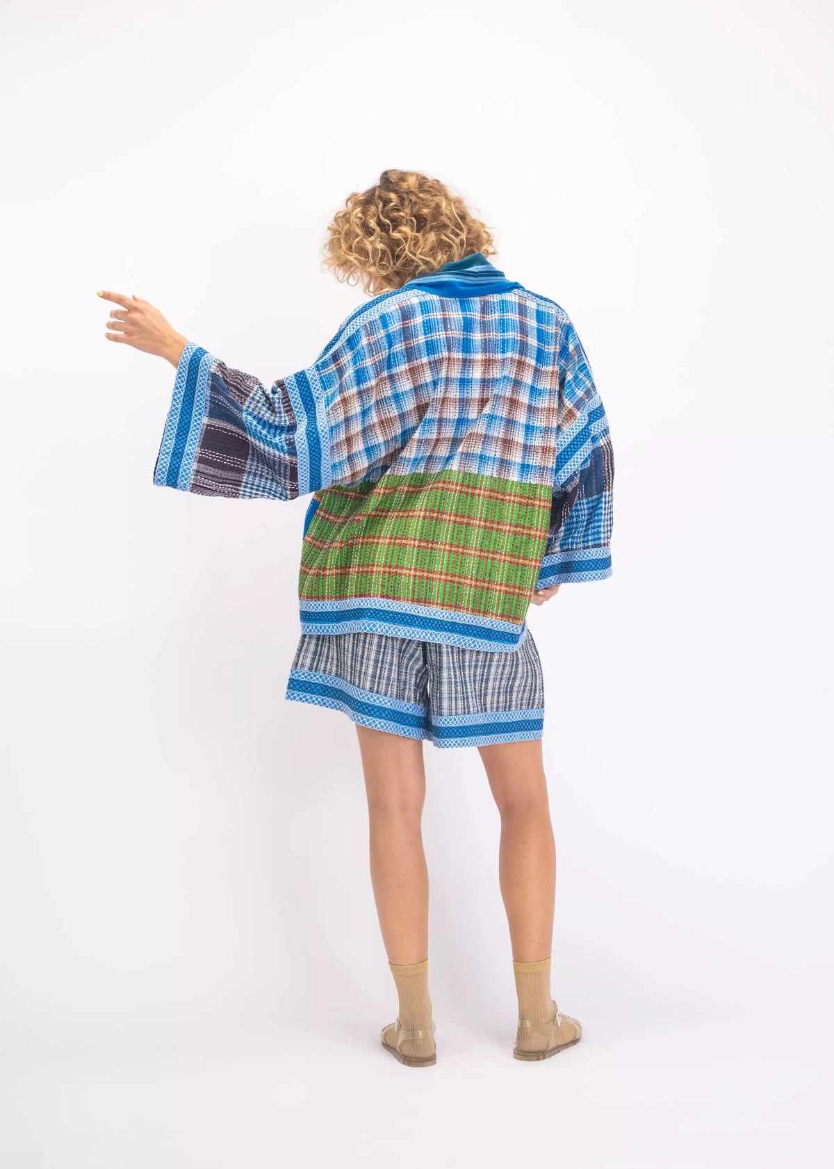 rudra bleu v de vinster kimono