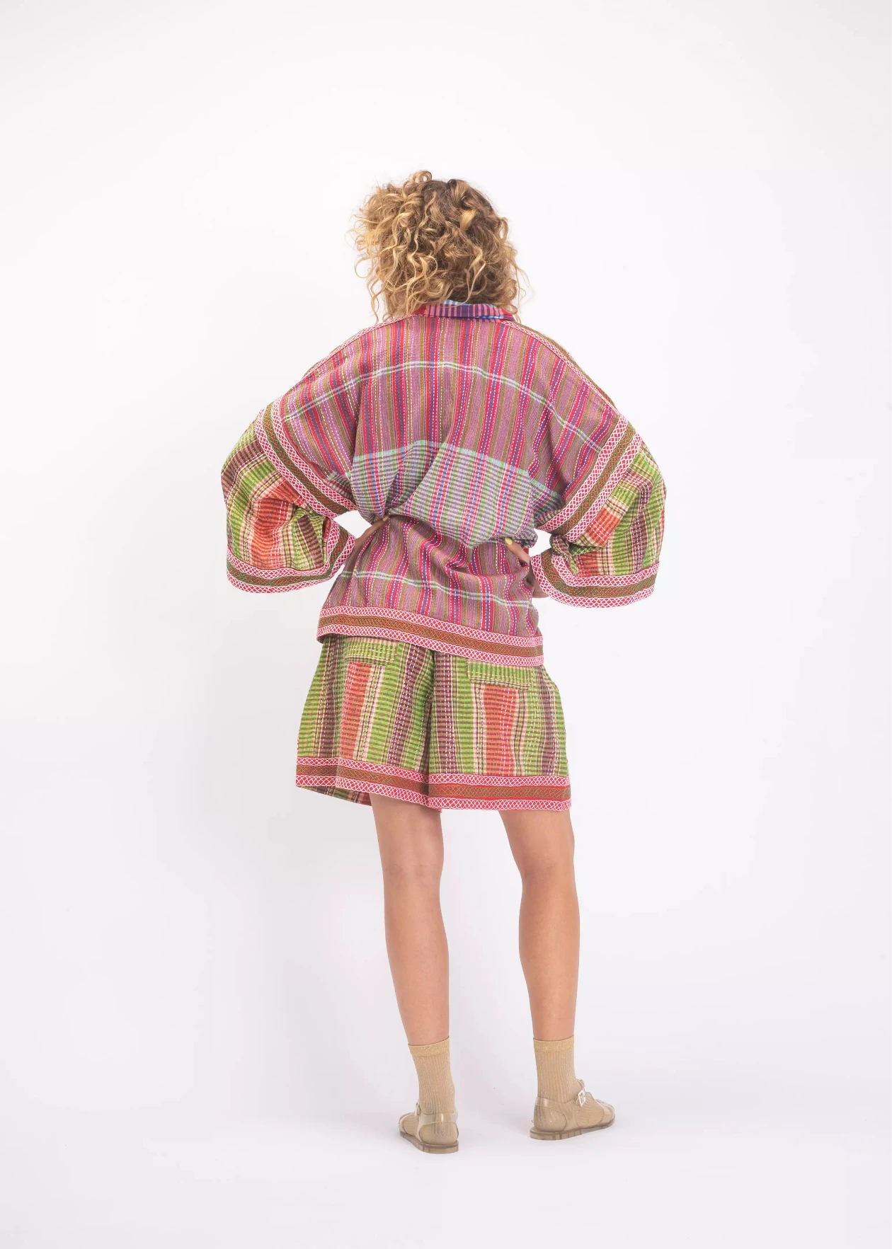 ruera kimono v de vinster rouge