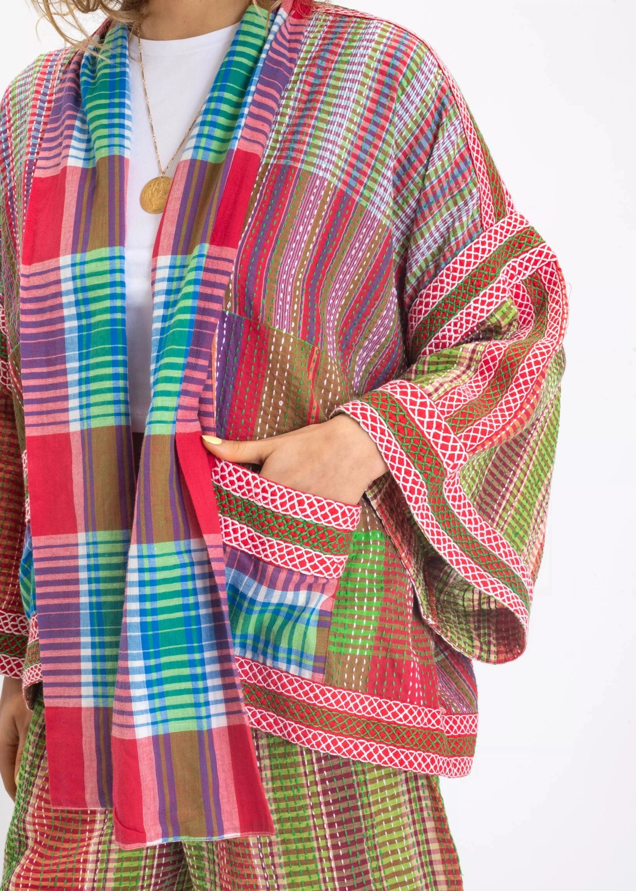 ruera v de vinasse kimono rouge