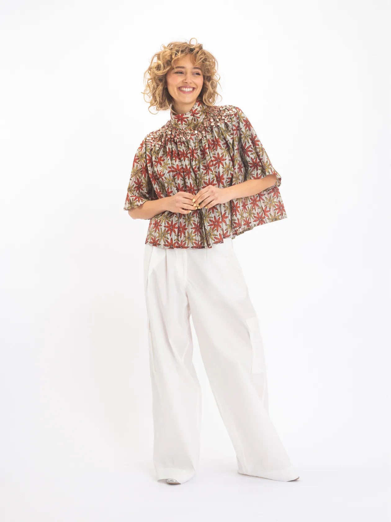 BLOUSE VDEVINSTER ORANGE