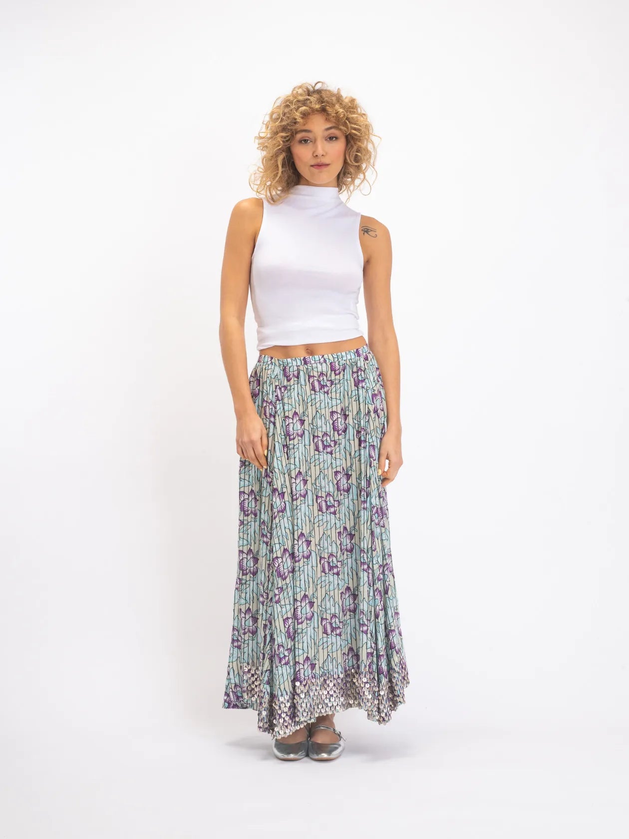 JUPE BHUMI BLEUE V DE VINSTER