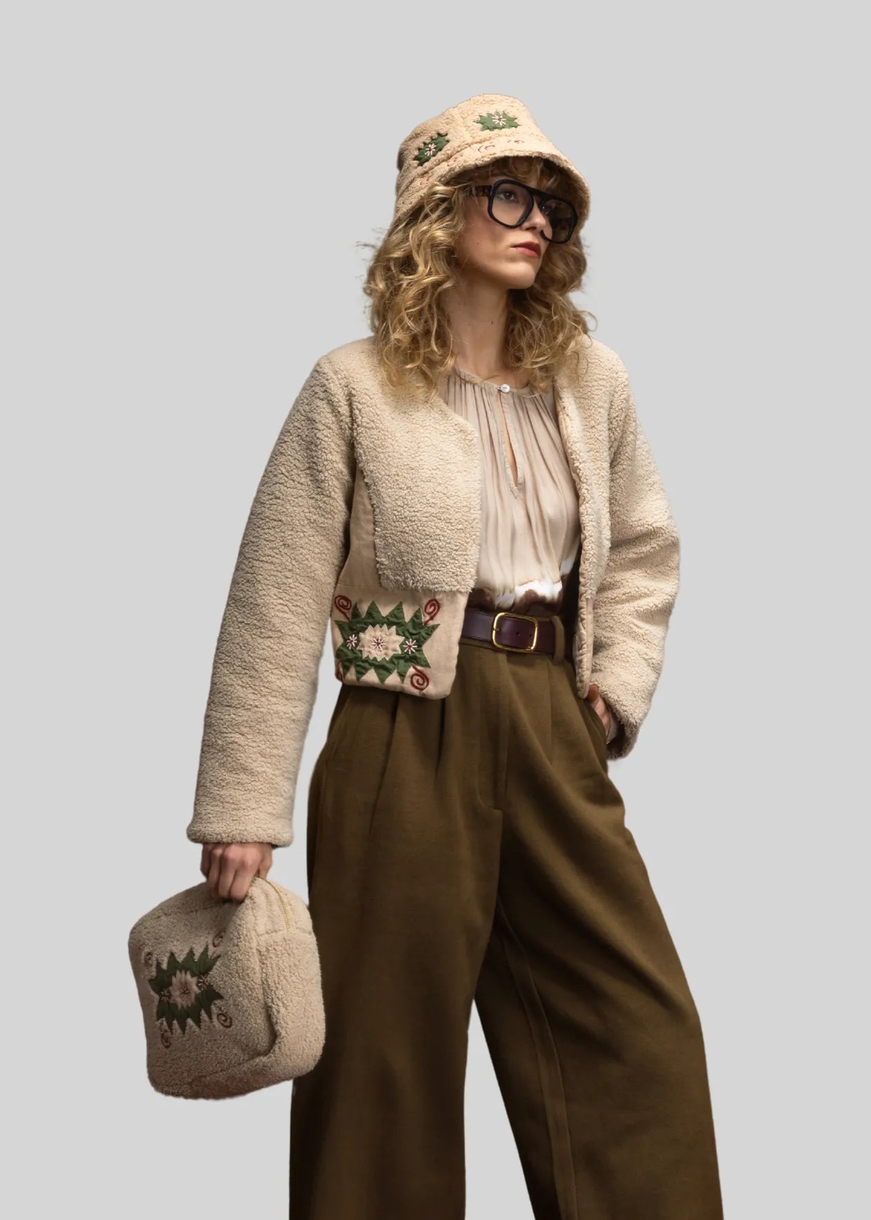 Chapeau brodé CHARLI