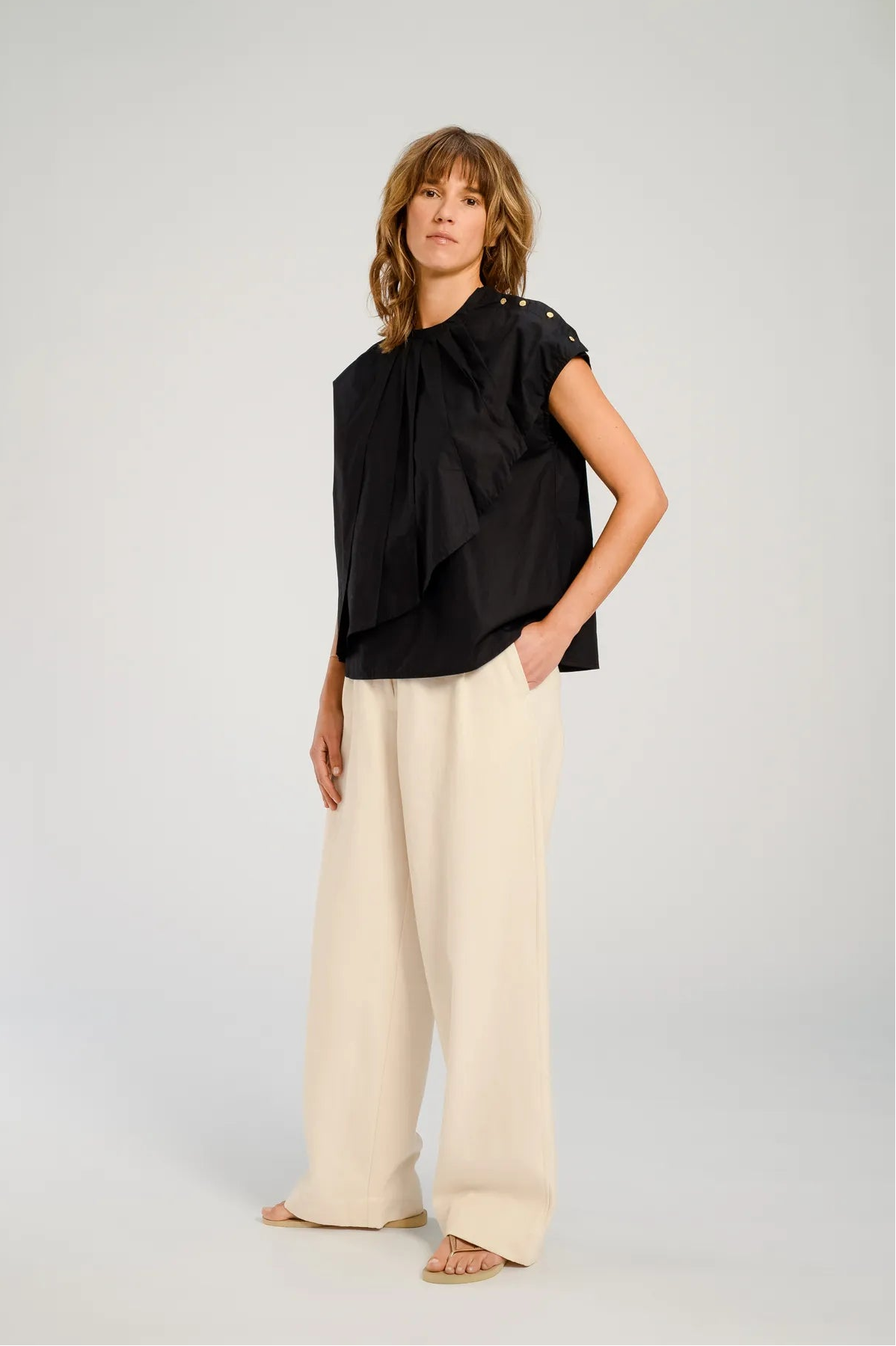 black v de vinster chicago blouse 