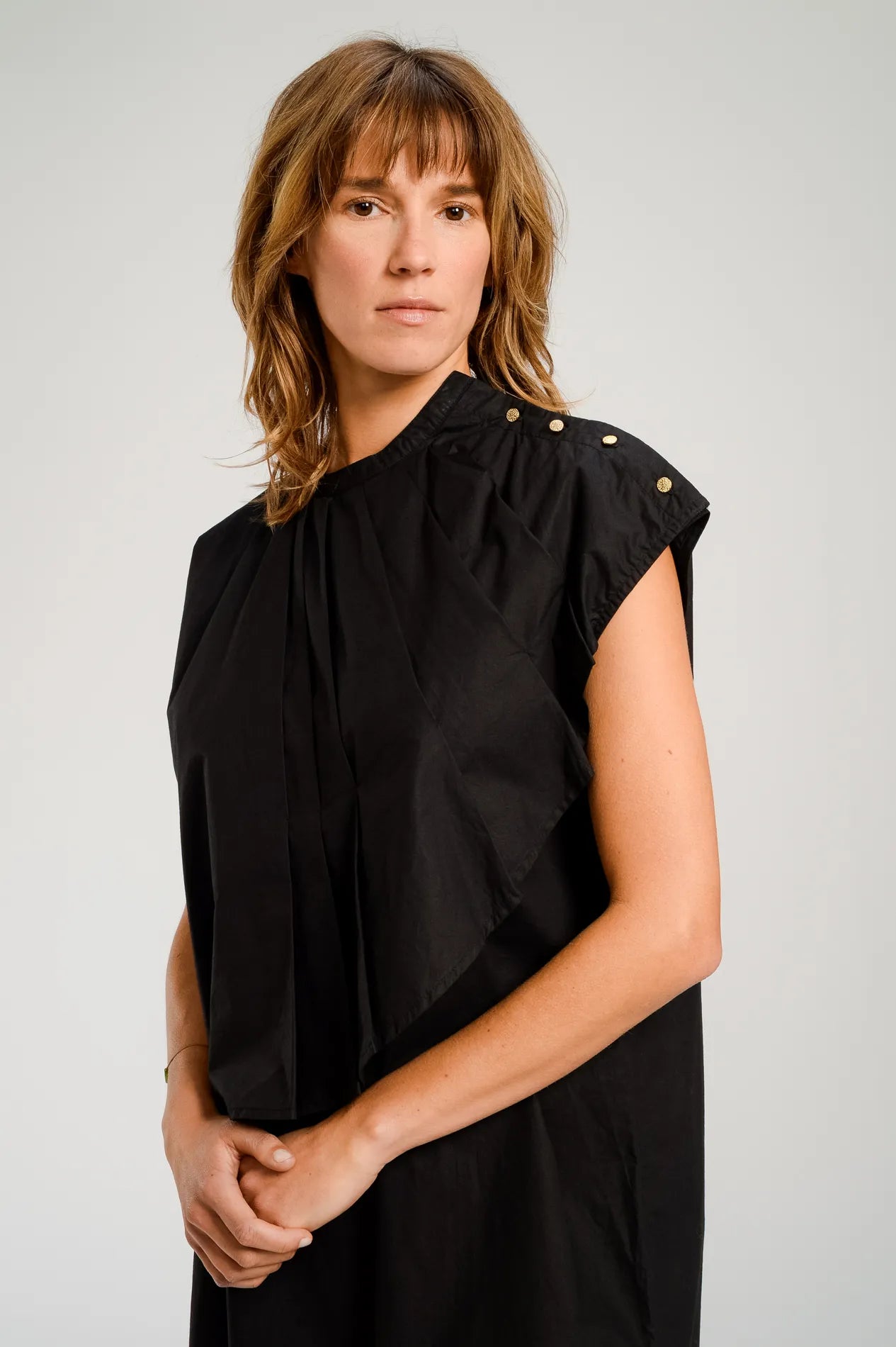 chicago black boutons dress v de vinster 