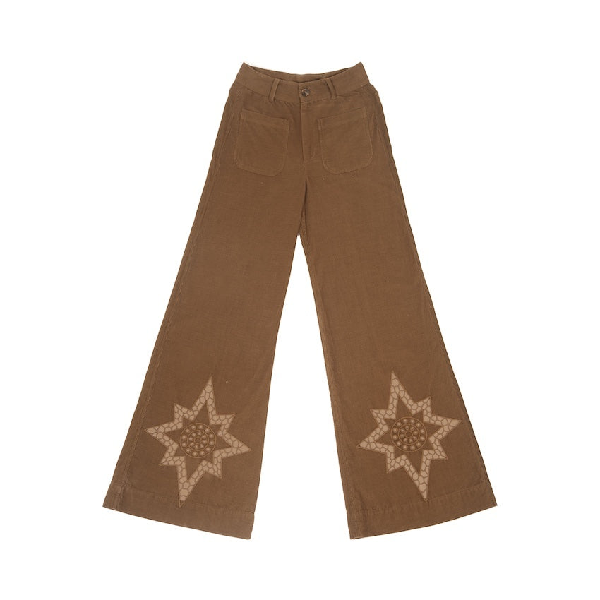 Pantalon velours marron CIANA