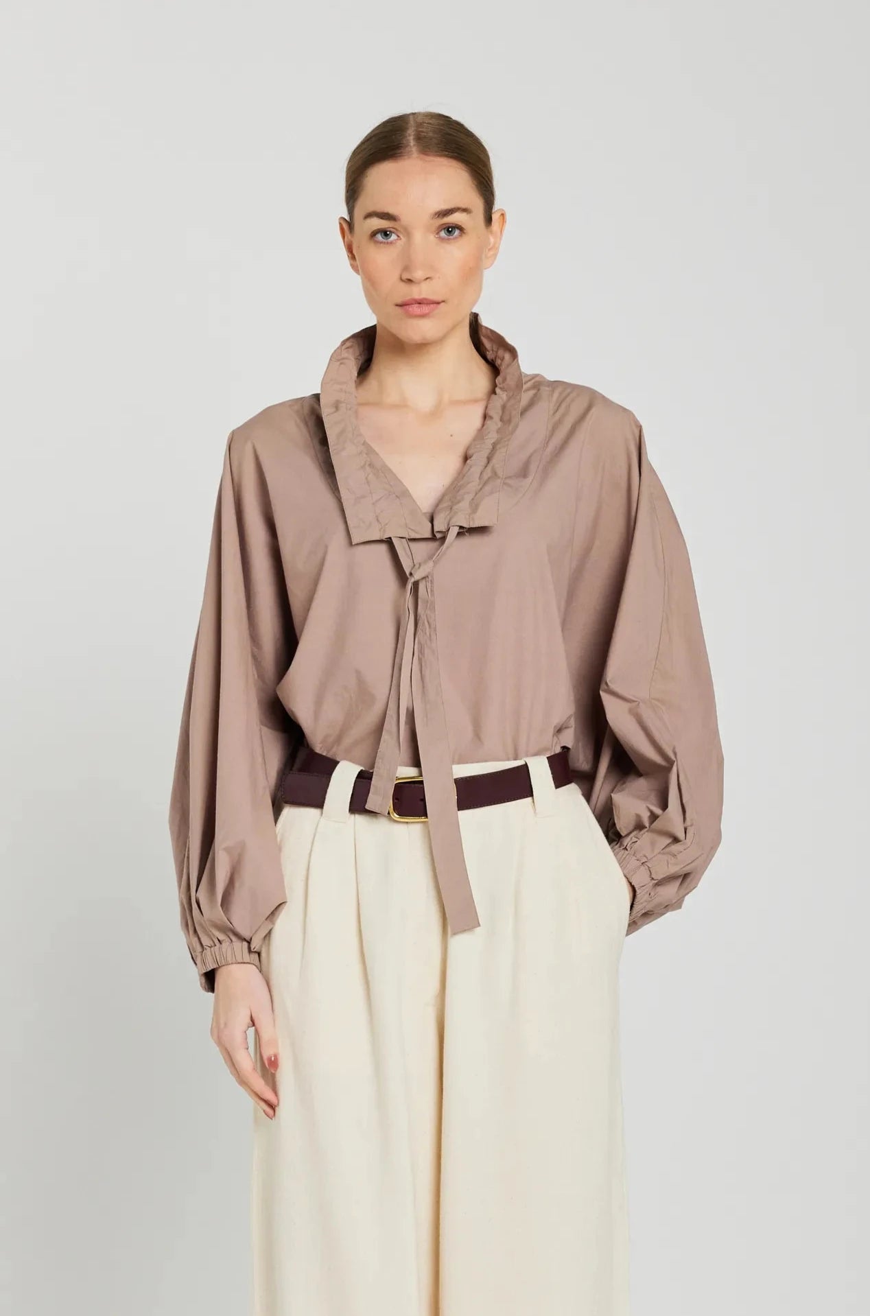 vieux v de vinster blouse clara rose 
