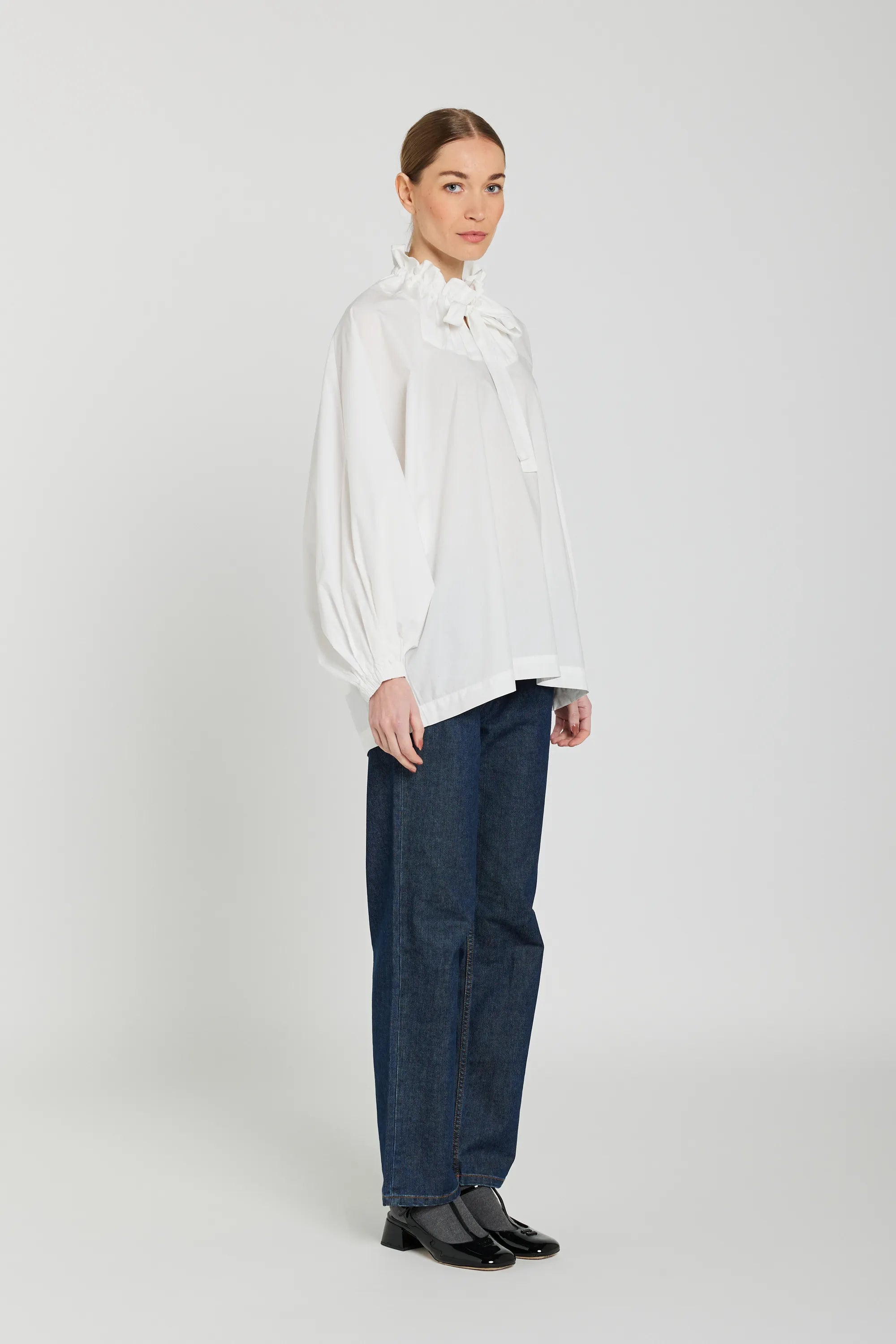 clara v de vinster blanche blouse 