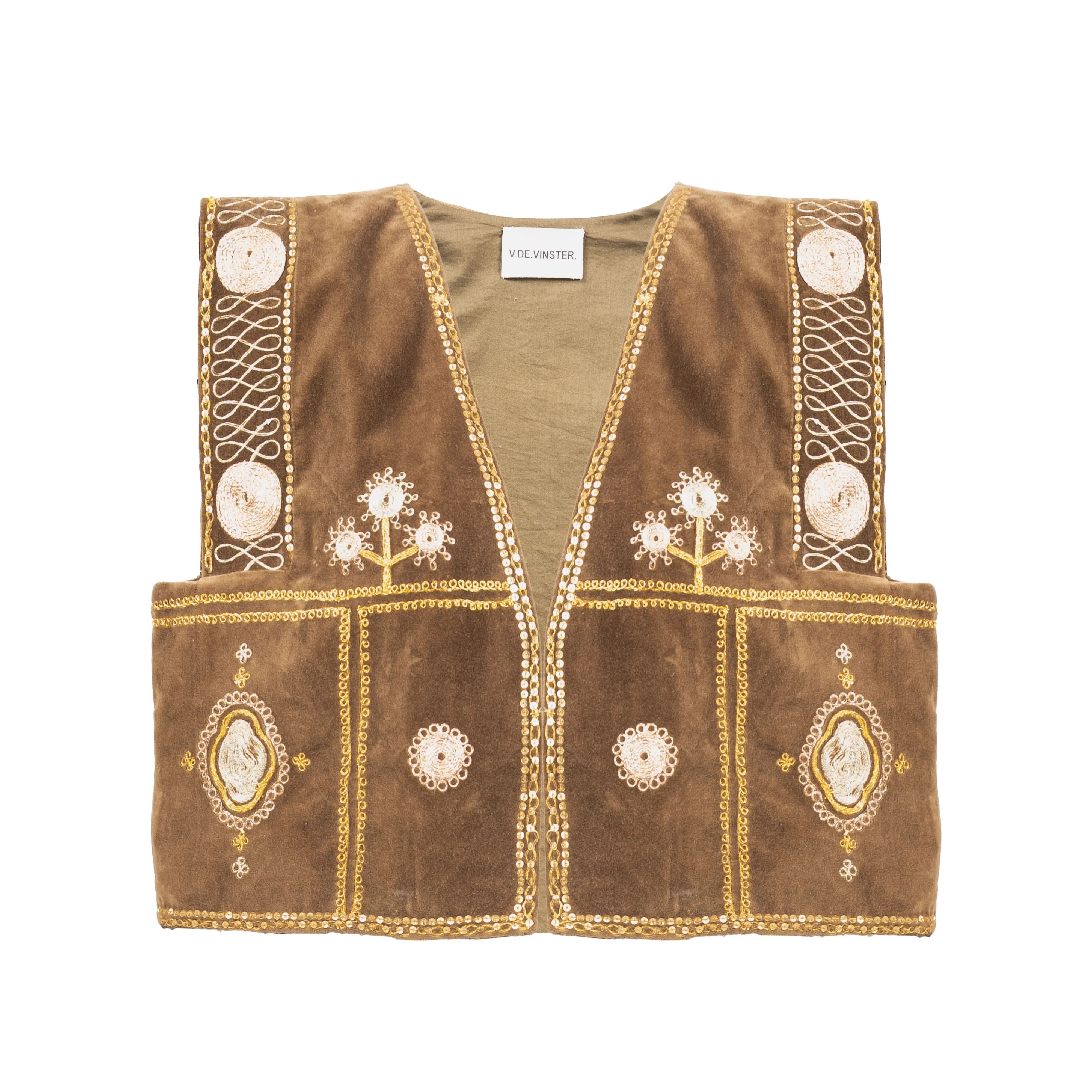 kaki coti bolero v de vinster