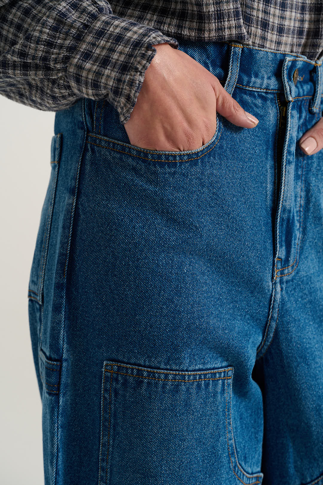 EMILE blue denim pants