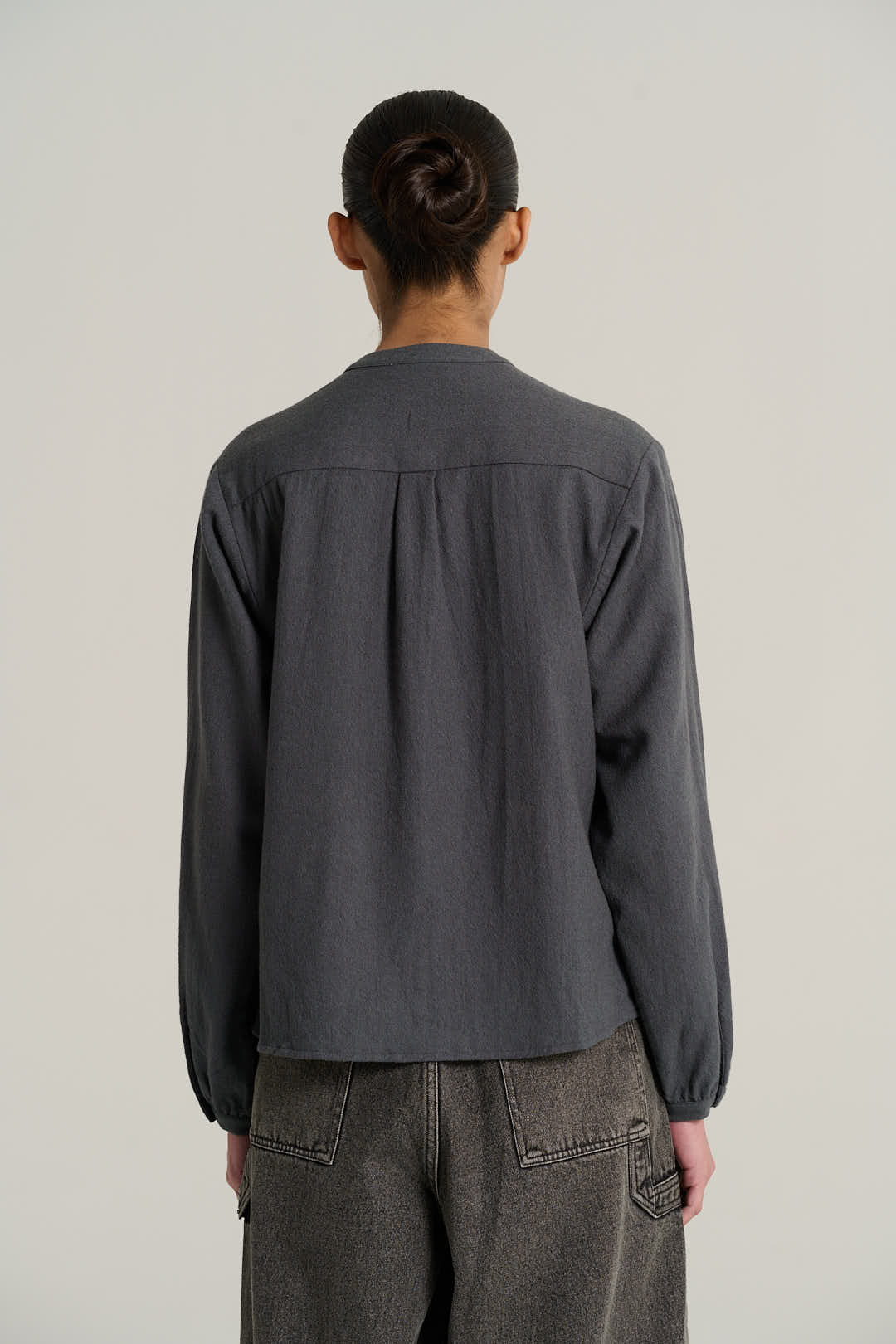 Blouse en laine anthracite Joseph