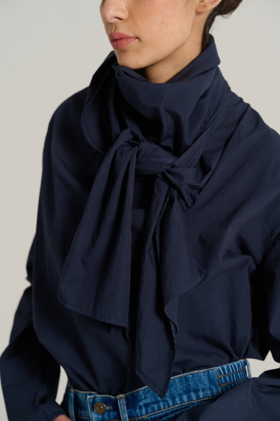 Blouse bleu marine MARCEL