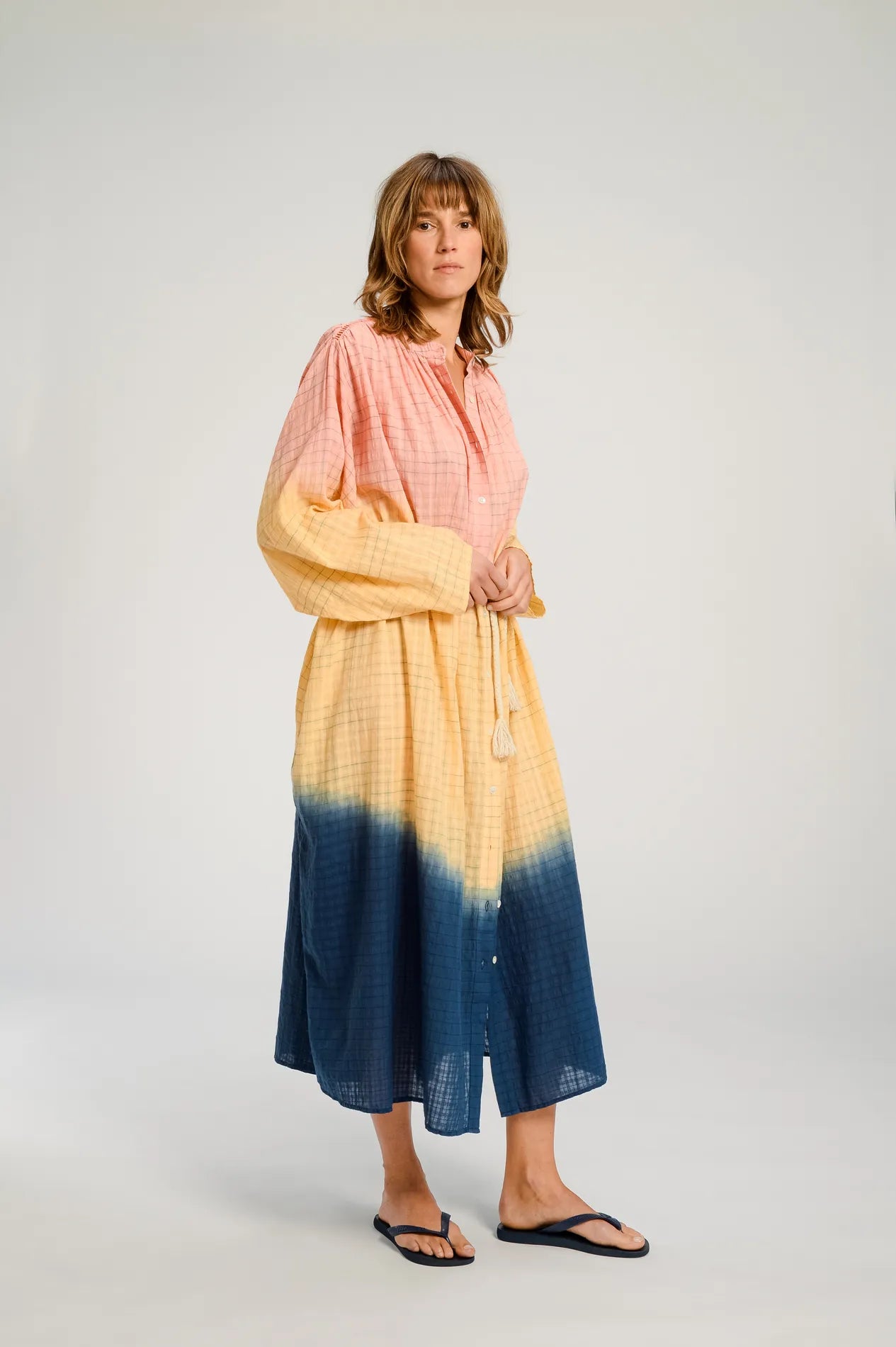 TIE AND DYE V DE VINSTER  ROBE HIMI 