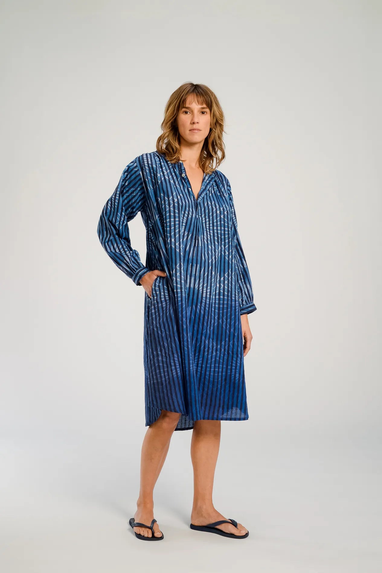 JODPUR blue dyed dress