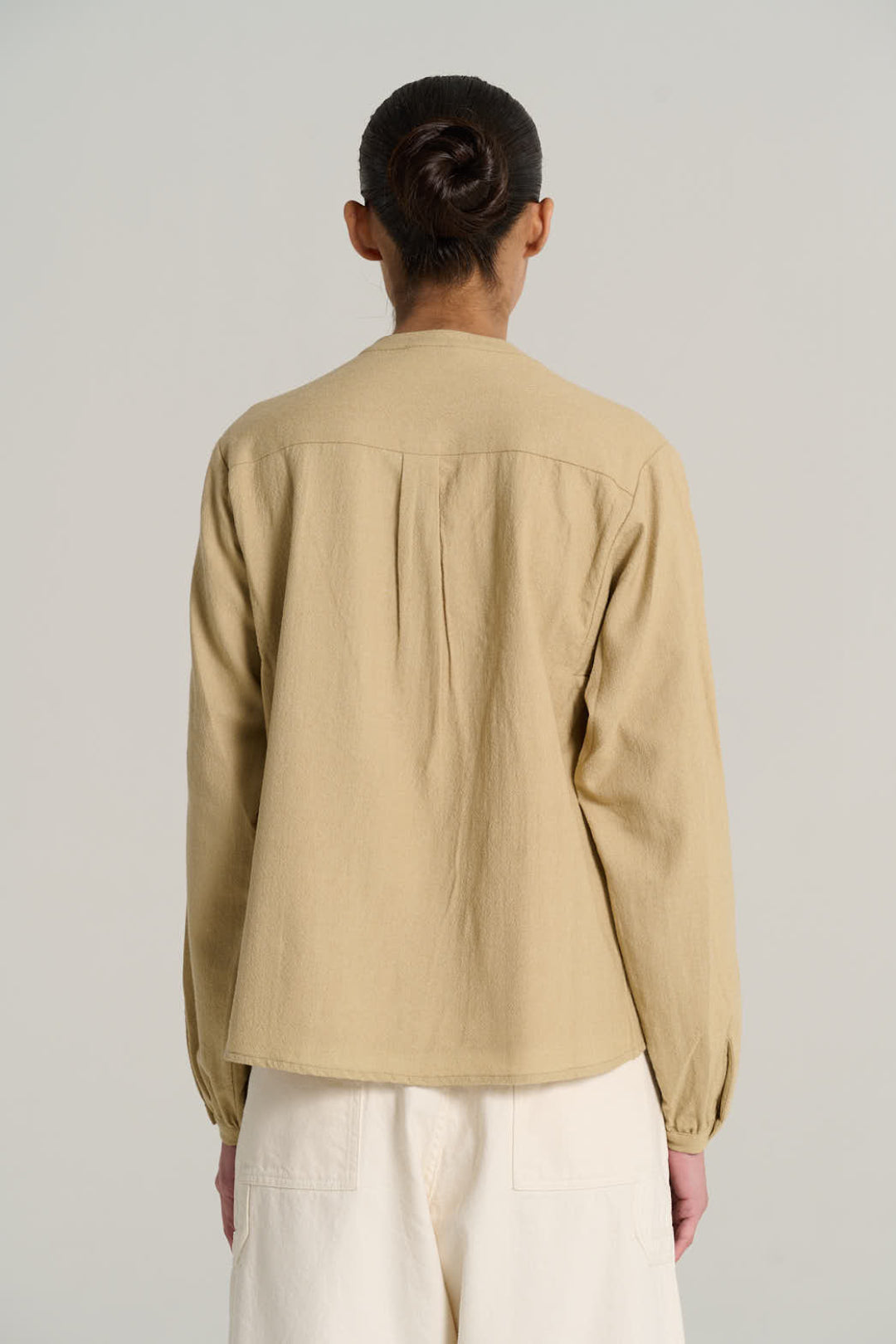 Blouse en laine sable JOSEPH